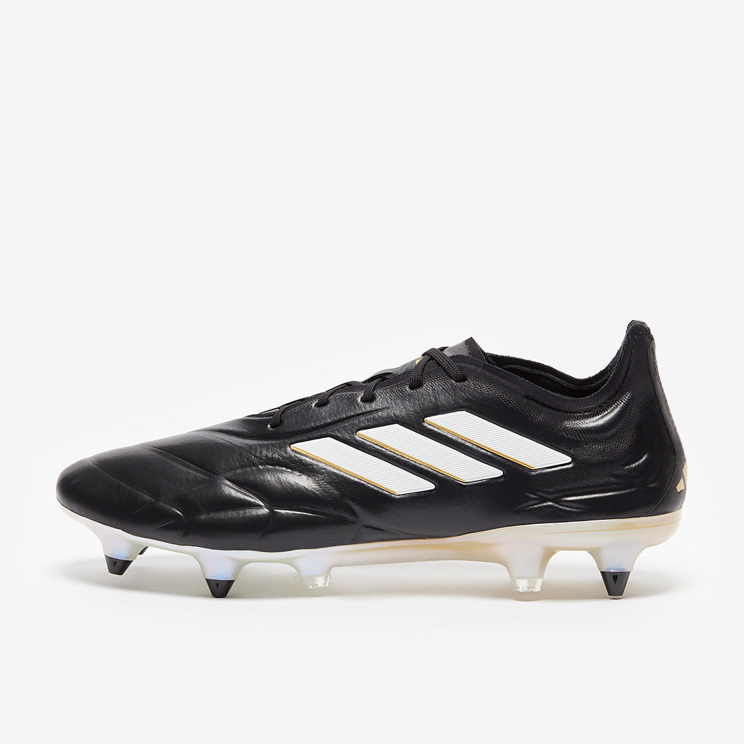 adidas Copa Pure.1 SG - Core Black/Ftwr White/Gold Met - Mens Boots