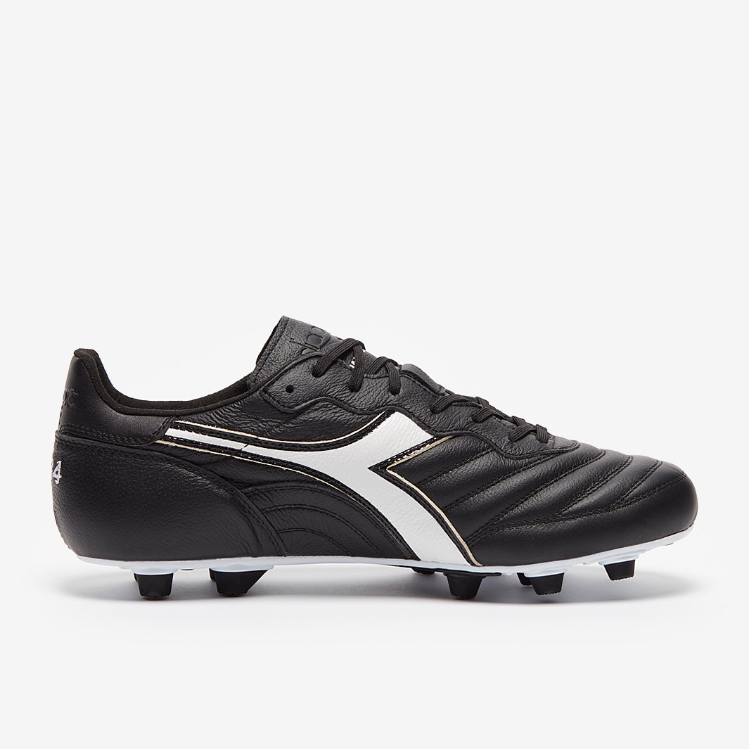 Diadora Brasil Made In Italy OG LT + MDPU - Black/White - Mens Boots