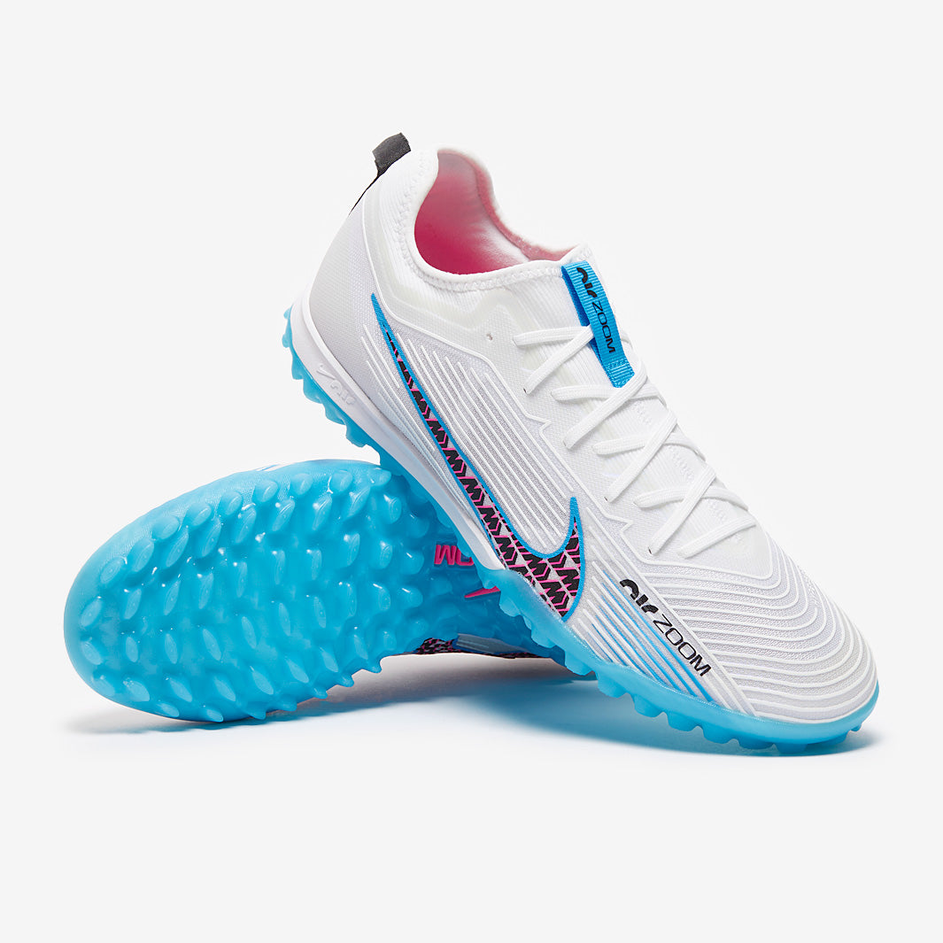 Nike Air Zoom Mercurial Vapor XV Pro TF - White/Baltic Blue/Pink