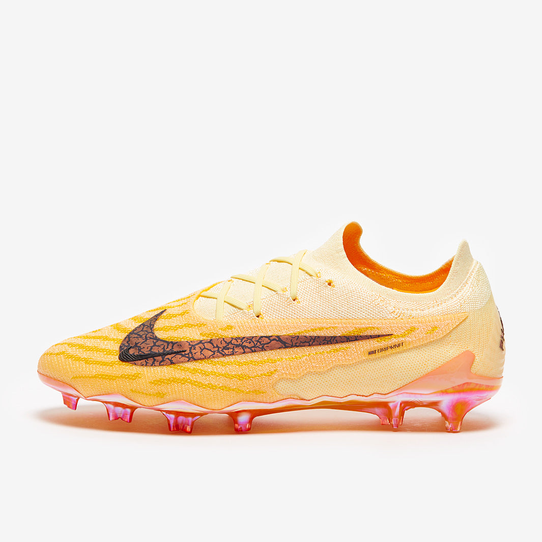 Nike Phantom GX Elite FG - Citron Tint/Burgundy Crush - Mens Boots