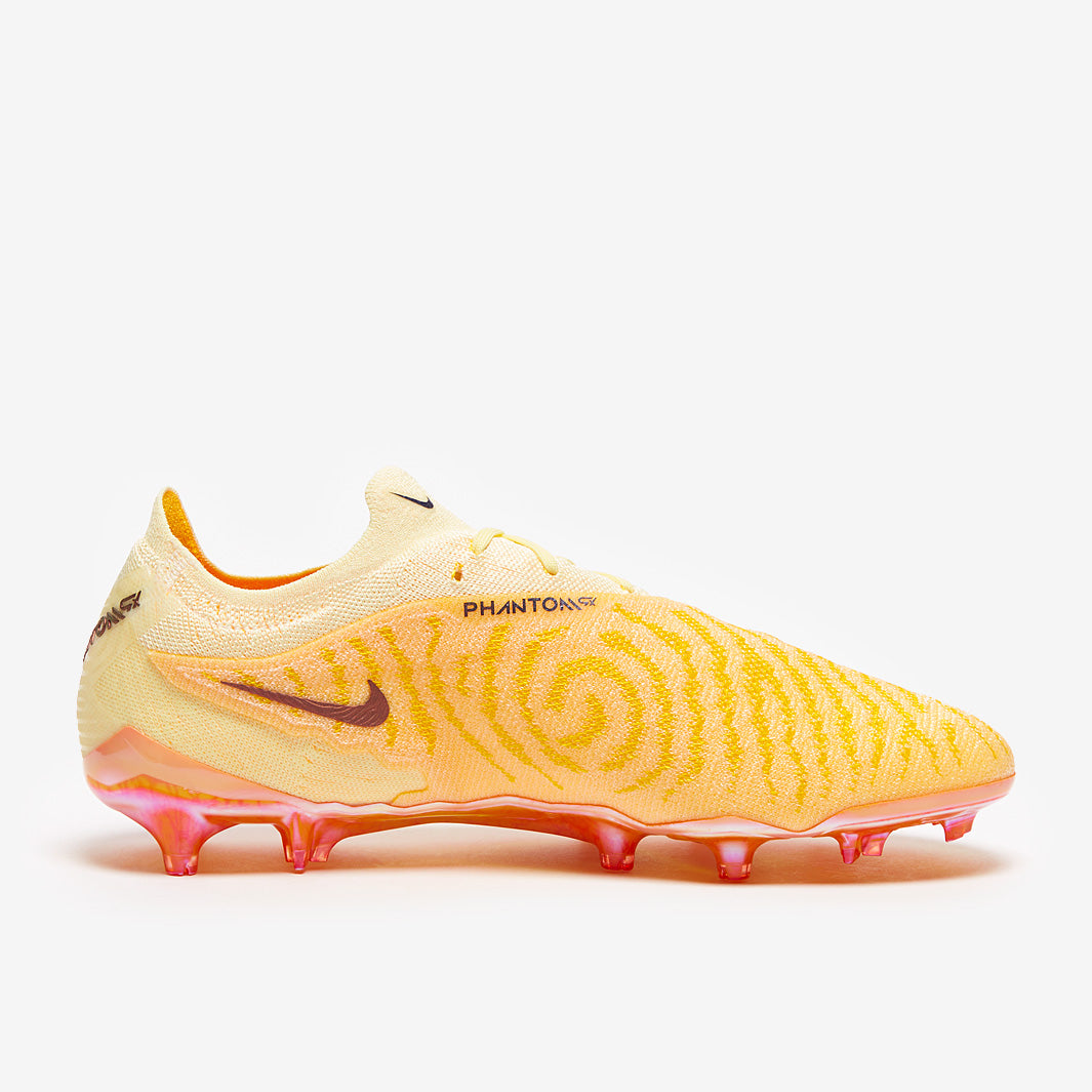 Nike Phantom GX Elite FG - Citron Tint/Burgundy Crush - Mens Boots