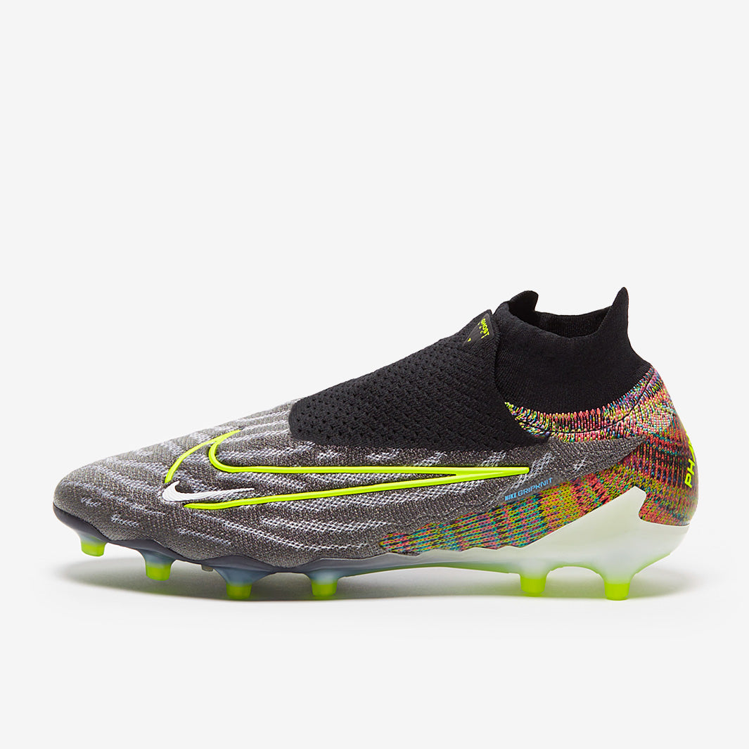 Nike Phantom GX Elite DF Link Pro AG - Black/Volt/White/Blue Glow