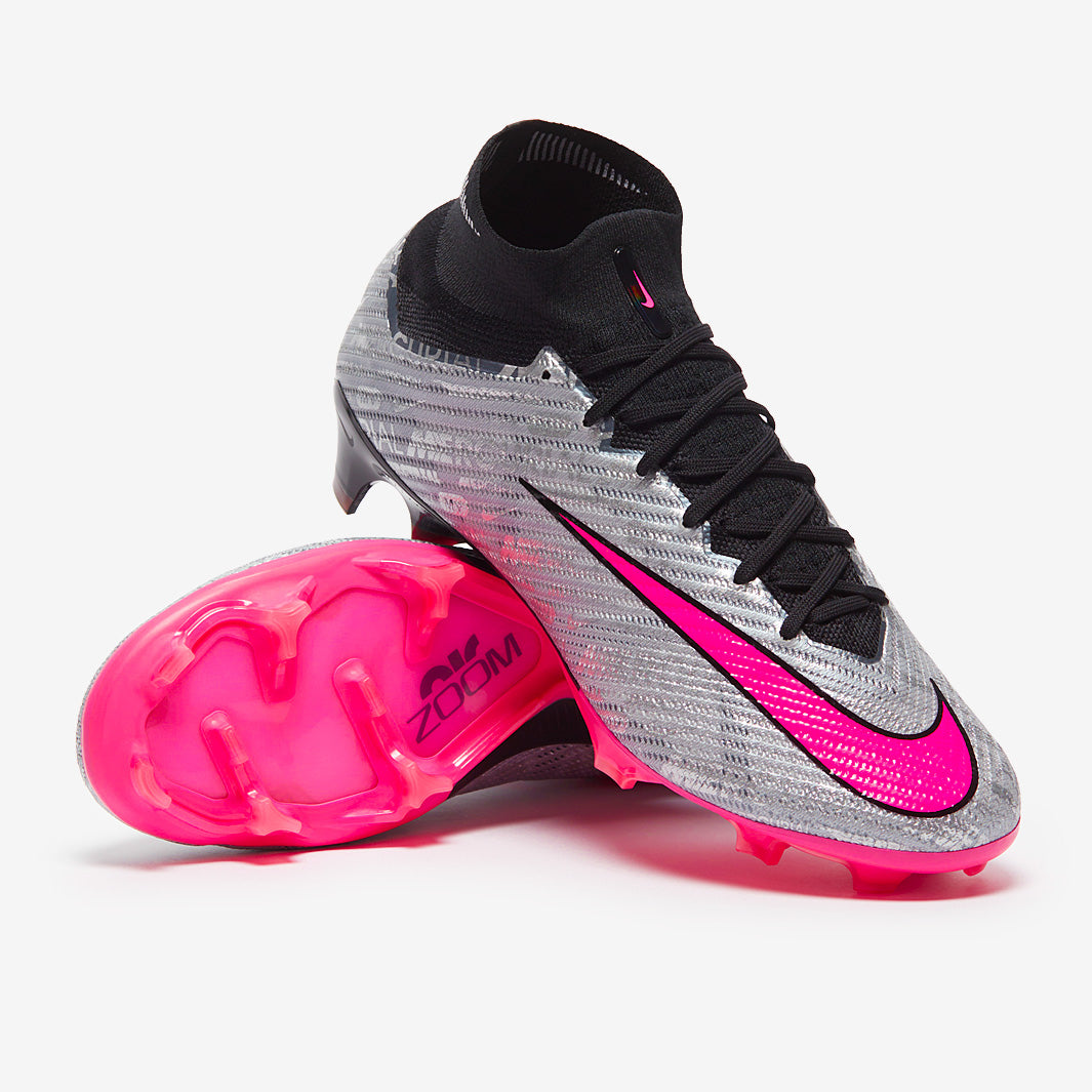Nike Air Zoom Mercurial Superfly IX Elite XXV FG - Metallic Silver