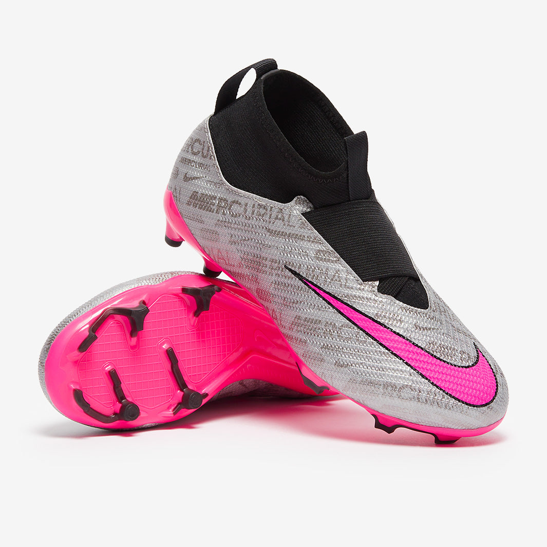 Nike Kids Air Zoom Mercurial Superfly IX Pro XXV FG - Metallic