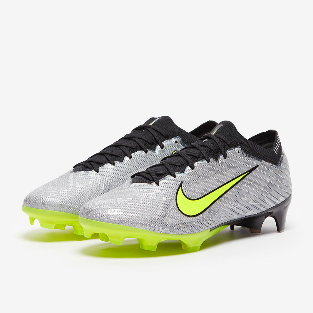 Nike Air Zoom Mercurial Vapor Elite XXV FG - Metallic Silver/Volt