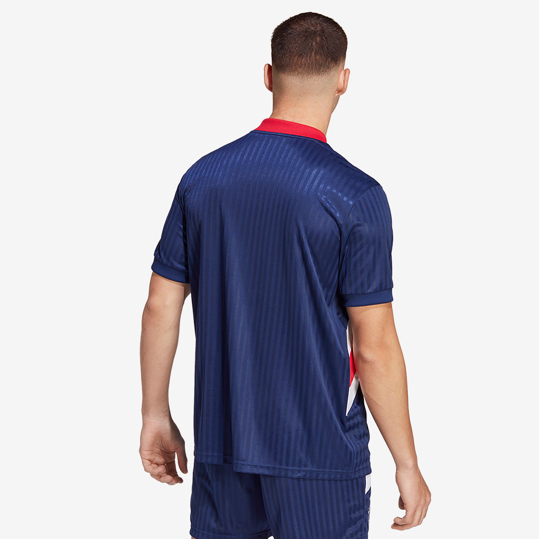 adidas Ajax 2023 Icon Shirt - Night Sky - Mens Replica