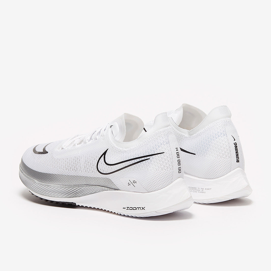 Nike Streakfly - White/Black-Metallic Silver - Mens Shoes