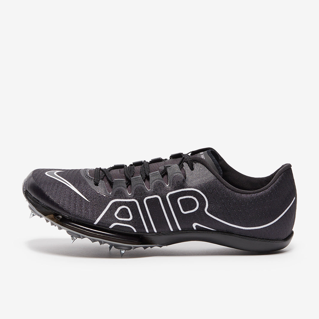 Nike Air Zoom Maxfly More Uptempo - Black/White-Black - Mens Shoes