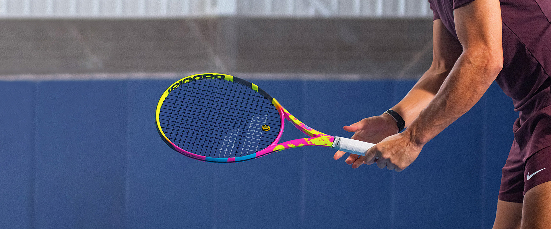 Babolat Pure Aero Rafa Origin - Yellow/Pink/Blue - Womens Rackets