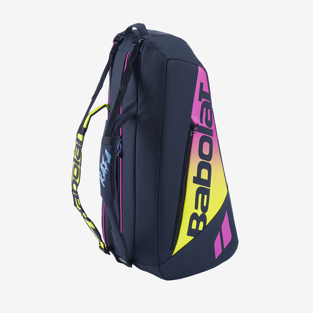 Babolat RH X 6 Pure Aero Rafa - Yellow/Pink/Blue - Bags & Luggage