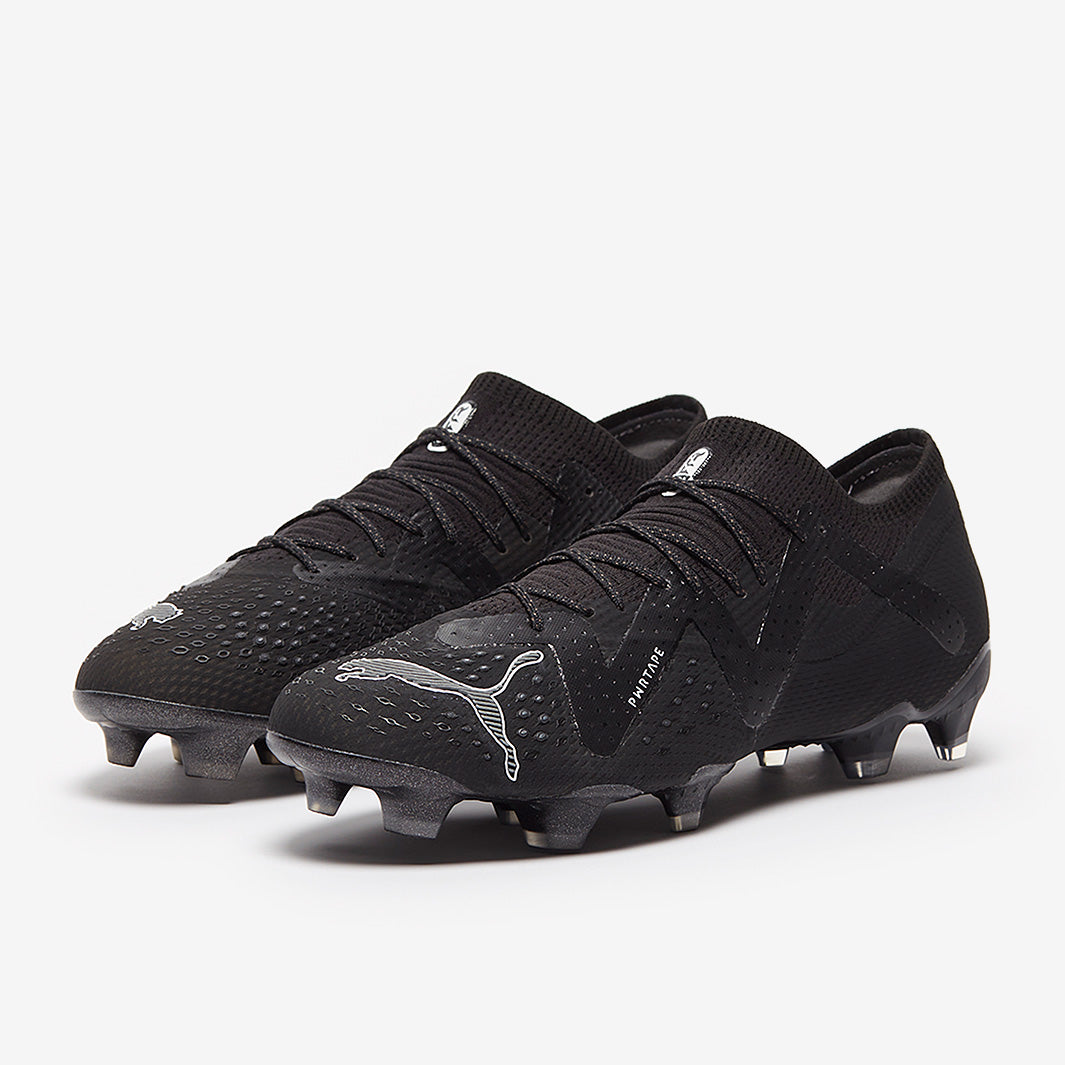 Puma Future Ultimate Low FG/AG - Puma Black/Puma White - Mens Boots