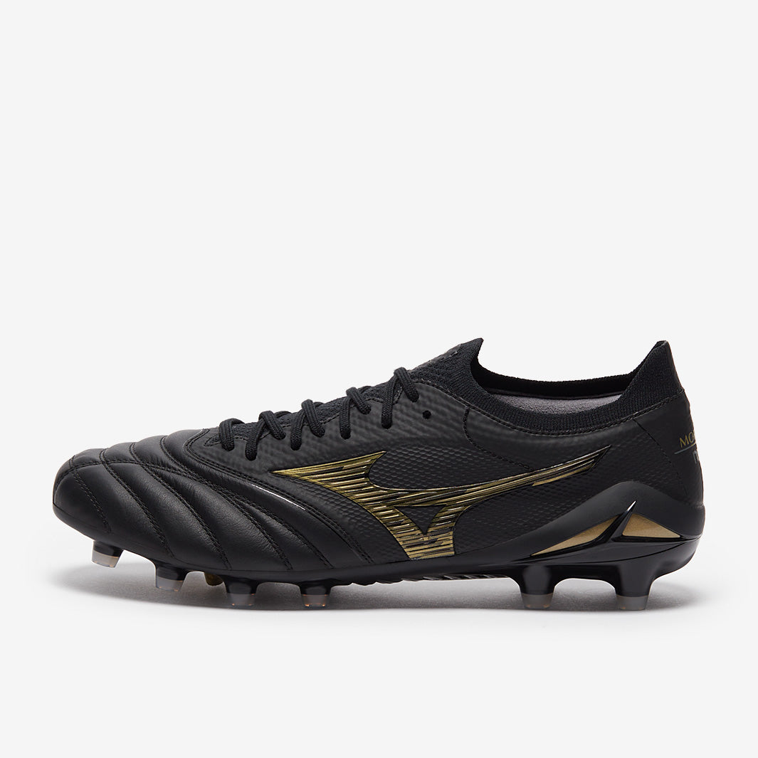 Mizuno Morelia サッカーシューズ ブラック/ゴールド Mizuno Morelia Neo IV Beta Made In Japan FG - Black/Gold - Mens Boots
