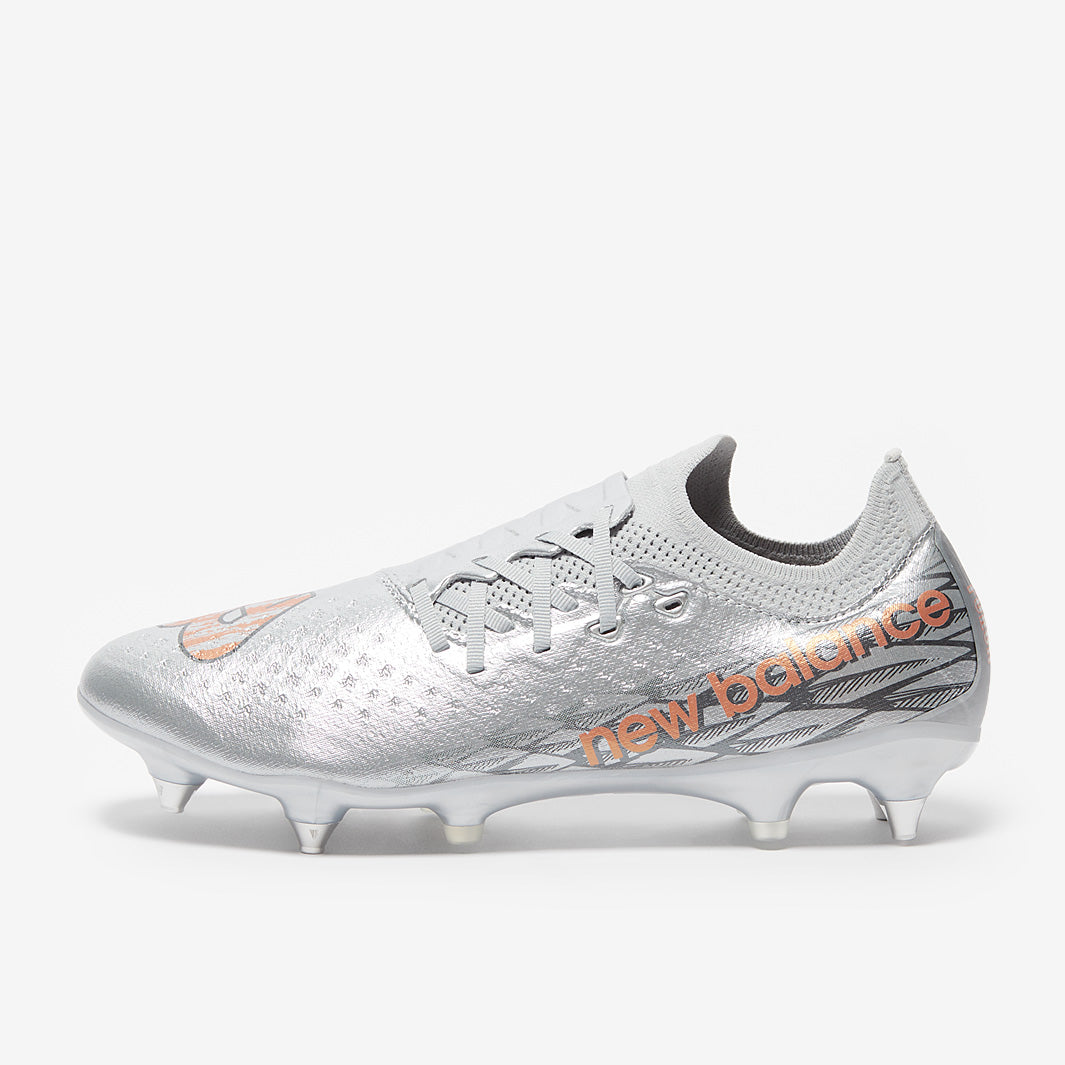 New Balance Furon V7 Pro SG - Silver - Mens Boots