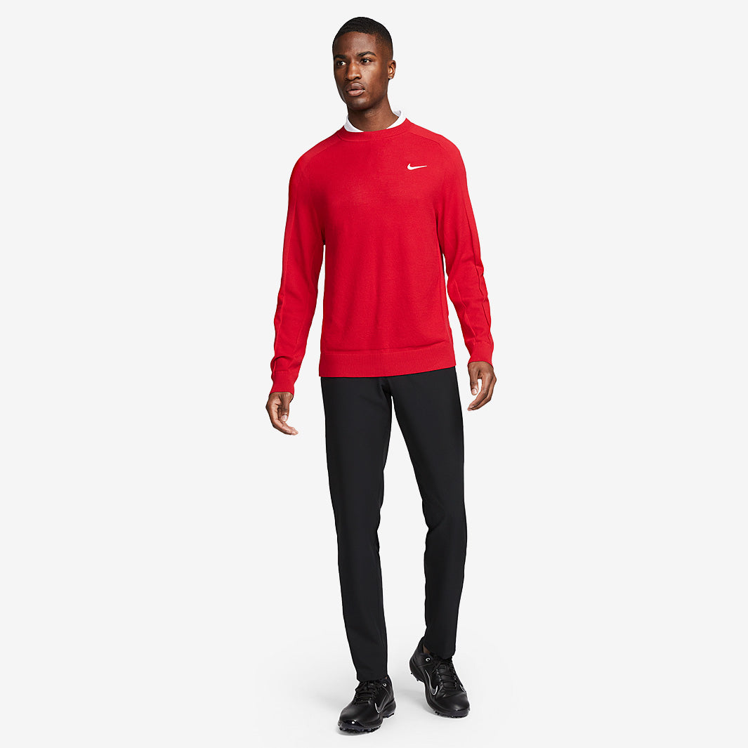 Nike Tiger Woods Golf Sweater - Gym Red/White - Mens Clothing