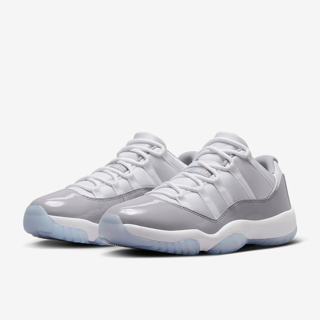 シューズ(男性用) Air Jordan 11 RETRO LOW Air Jordan 11 Retro Low - White/University Blue/Cement Grey - Mens