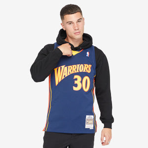 Mitchell and Ness NBA Stephen Curry 30 Golden State Warriors