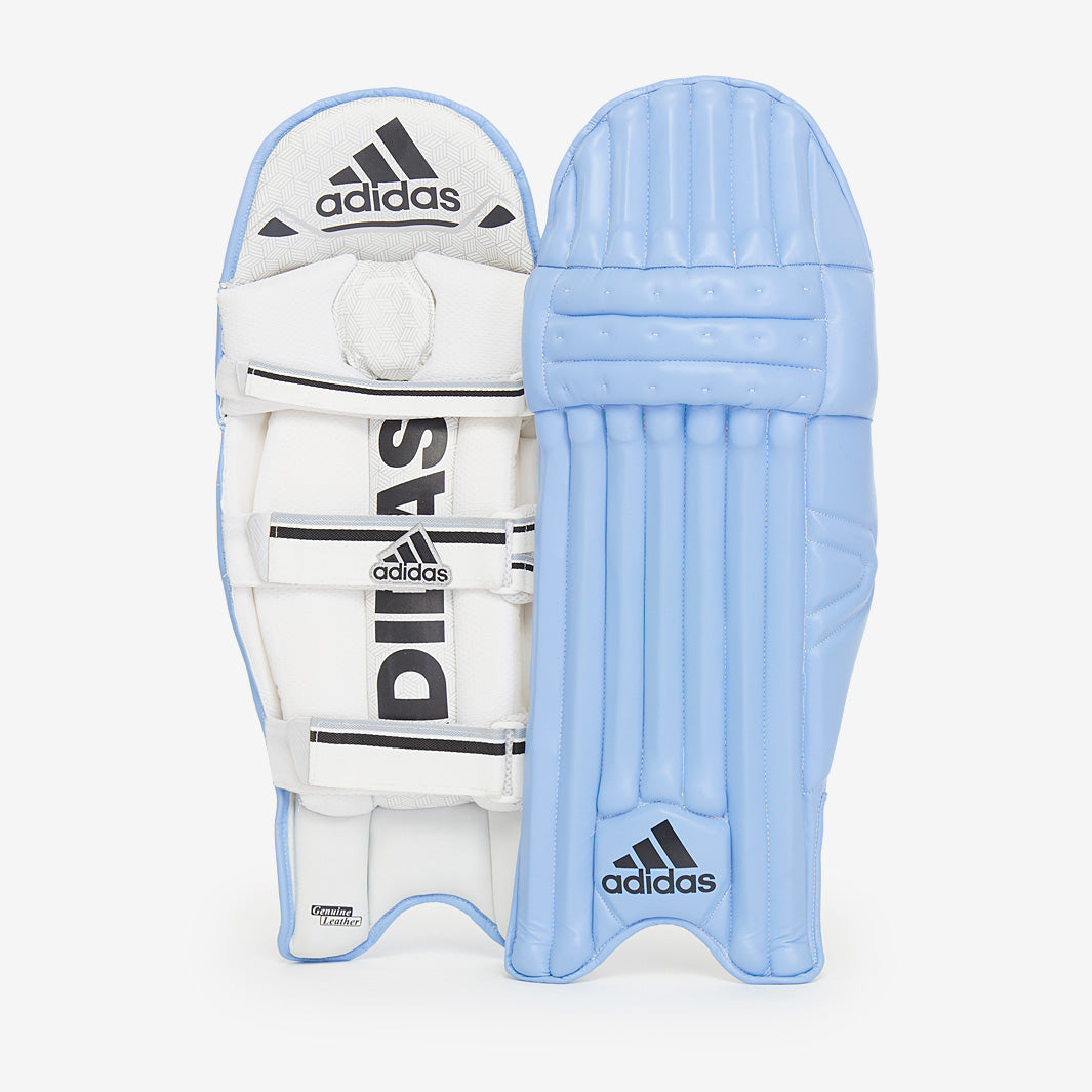 adidas Player LH Batting Pads - Sky Blue - Batting Equipment
