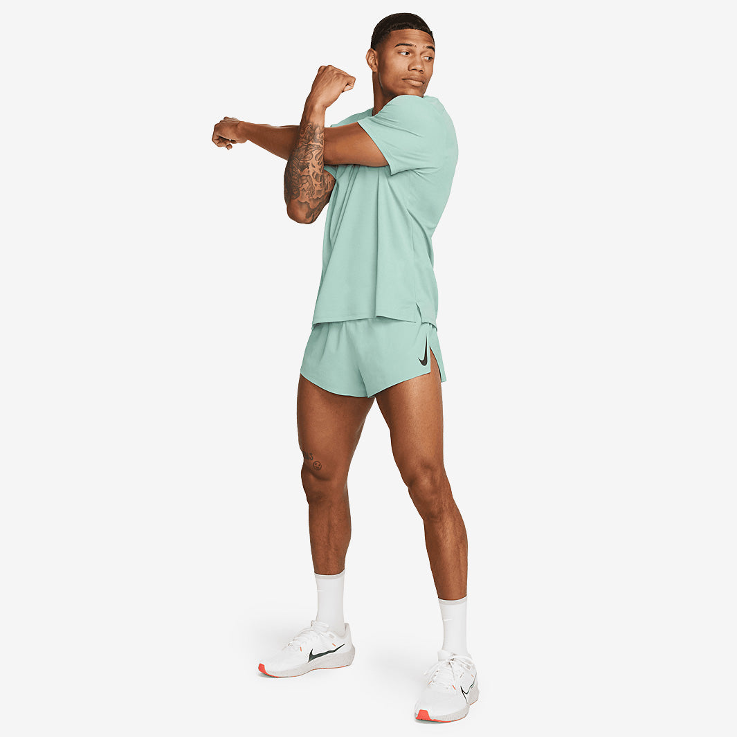 Nike Aeroswift 2 Inch Racing Shorts - Mineral/Black - Mens Clothing