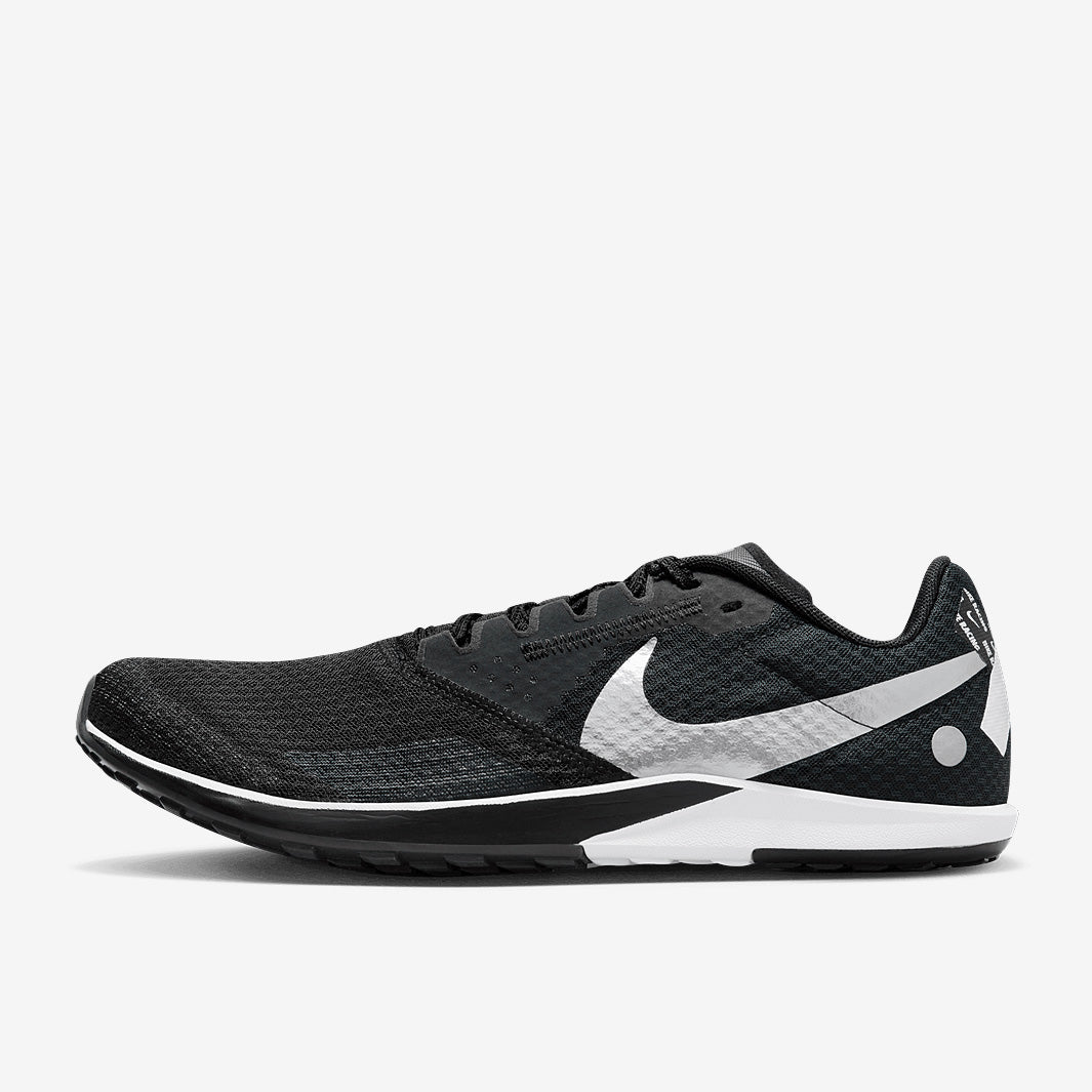Nike Rival Waffle 6 - Black/Metallic Silver-DK Smoke Grey - Mens Shoes