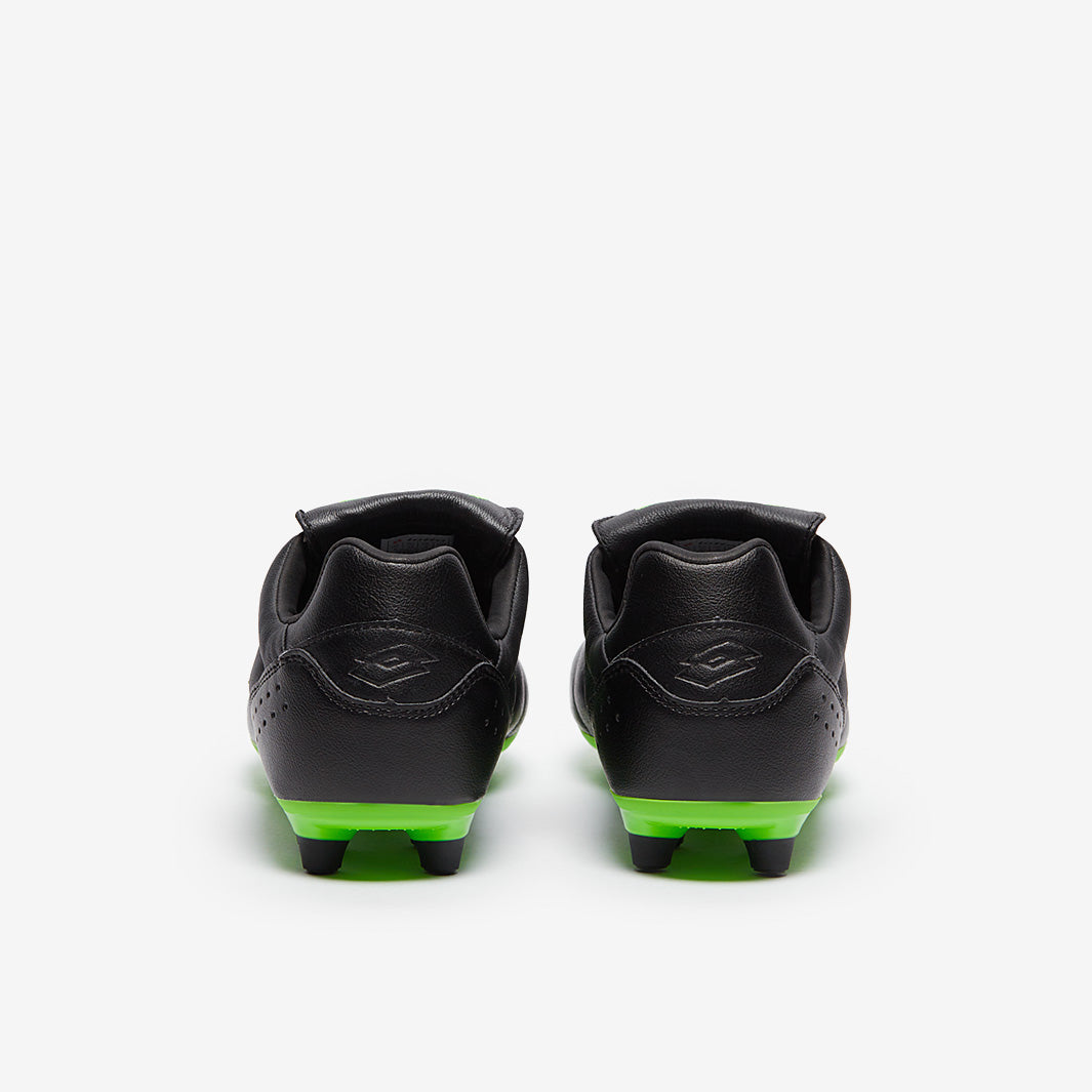 Lotto Stadio 200 III FG 50th Anniversary - All Black/Spring Green