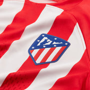 Nike Kids Atletico Madrid 23/24 Dri-Fit Stadium SS Home Shirt