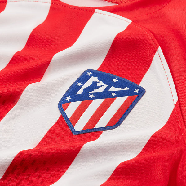 Nike Kids Atletico Madrid 23/24 Dri-Fit Stadium SS Home Shirt