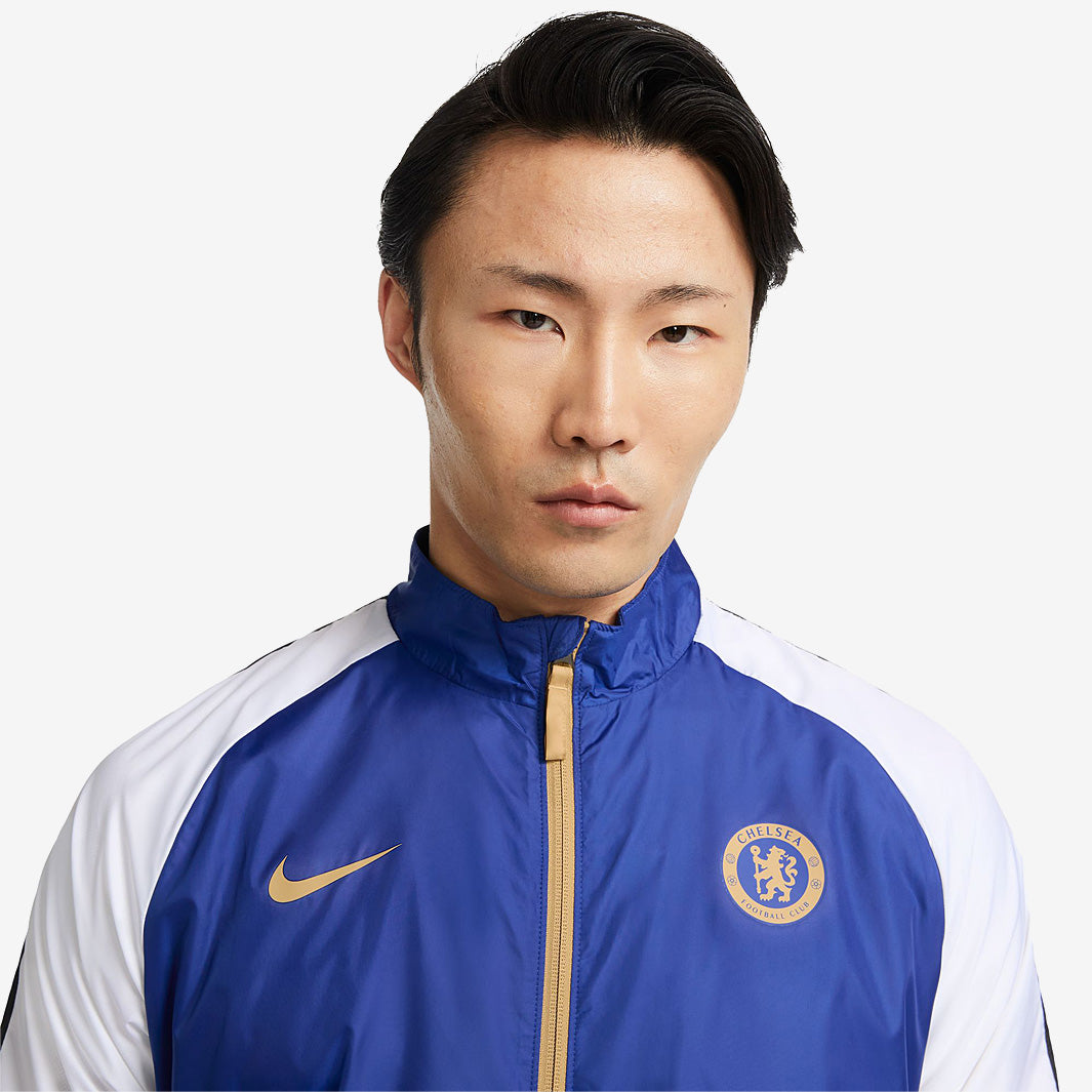 Nike Chelsea 23/24 Dr-Fit Academy AWF Jacket - Rush Blue/White