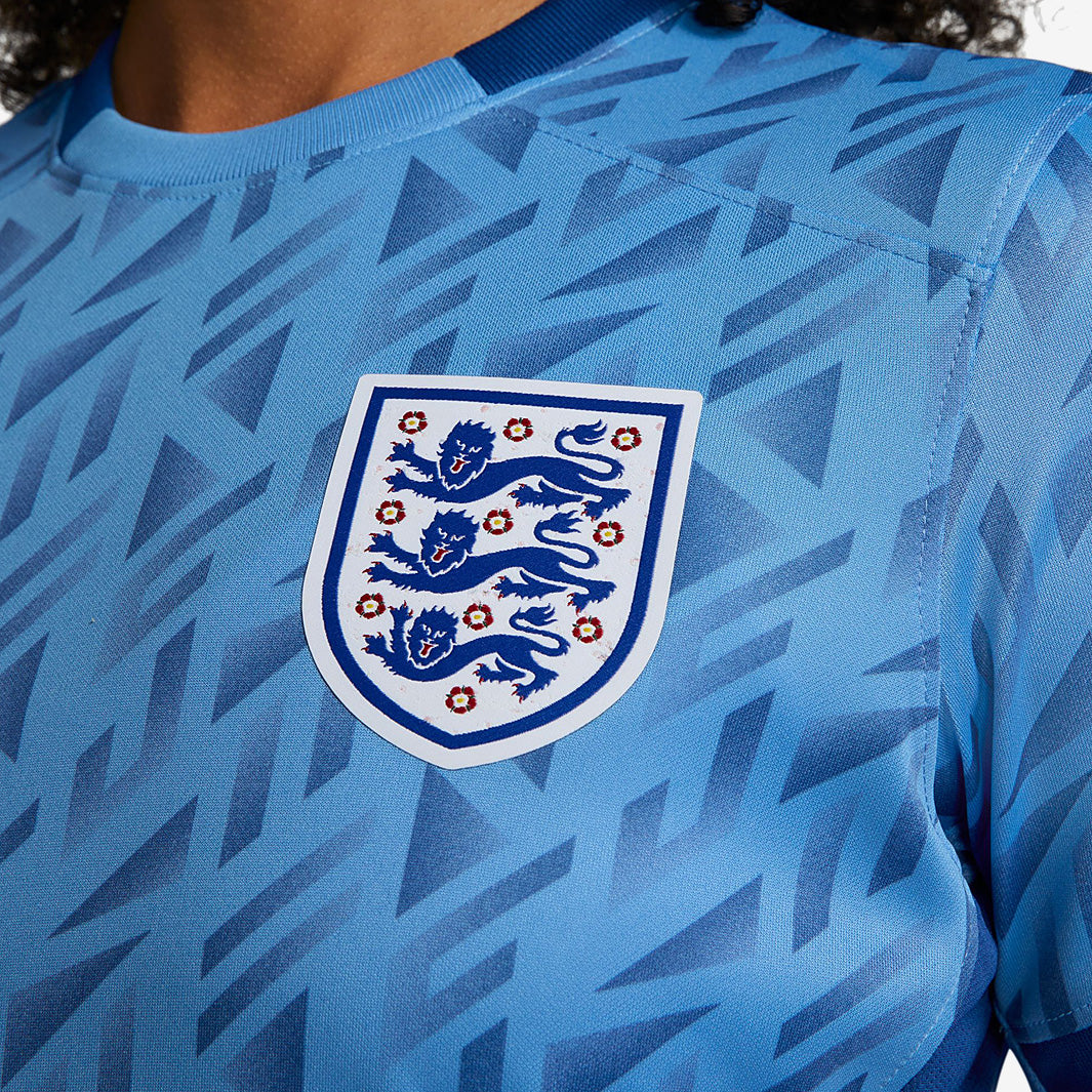 Nike England 2023 Womens Dri-Fit Away SS Stadium Shirt