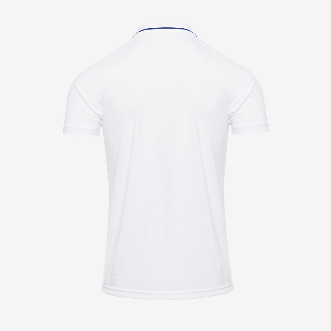 Admiral 2005 Test Shirt - White/Blue - Cricket Replica