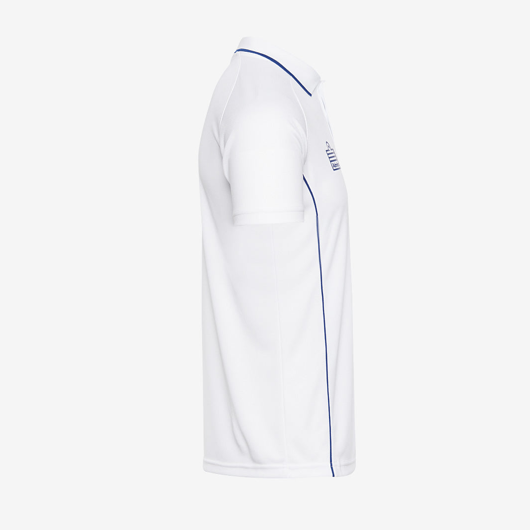Admiral 2005 Test Shirt - White/Blue - Cricket Replica