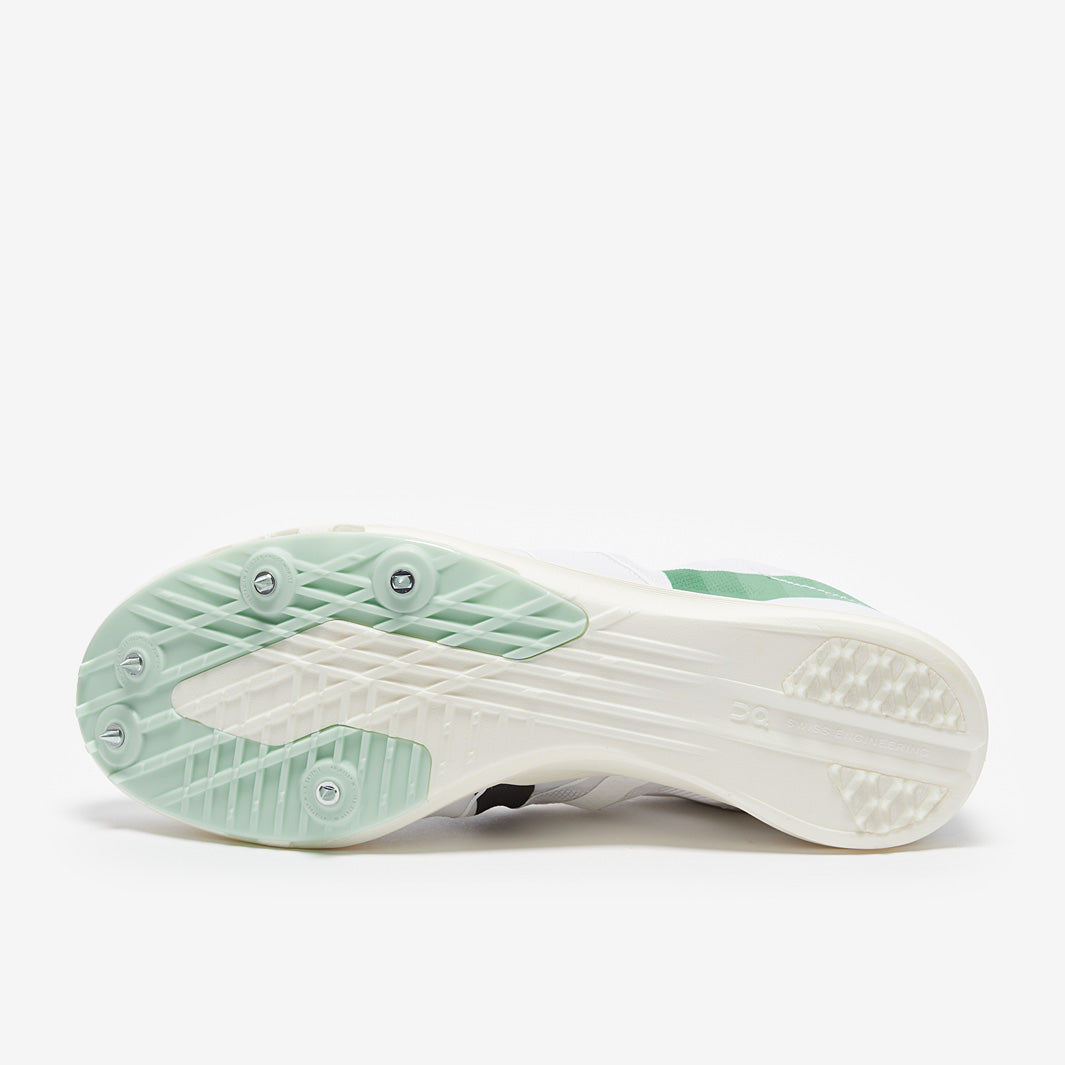 On Cloudspike 1500m - Undyed White/Mint - Mens Shoes