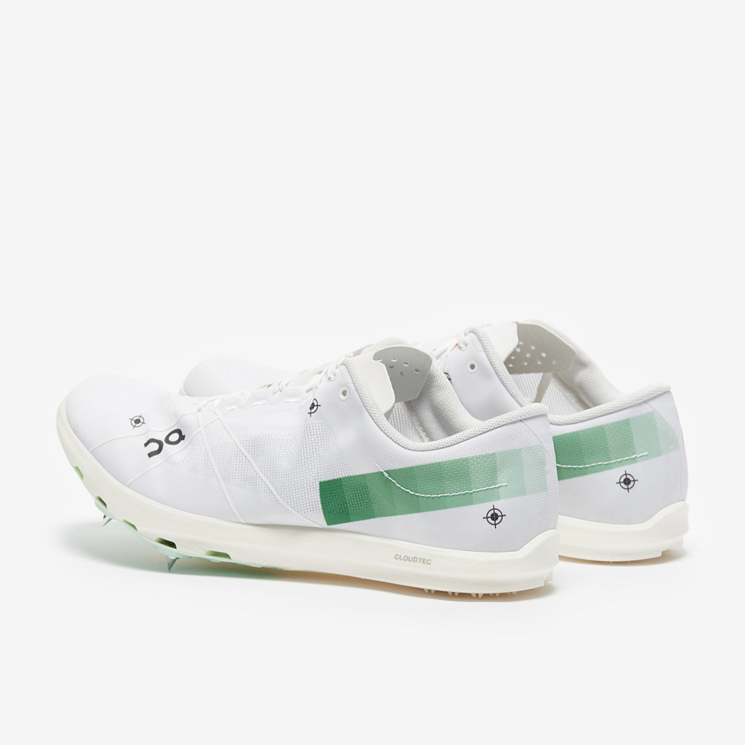 On Cloudspike 1500m - Undyed White/Mint - Mens Shoes