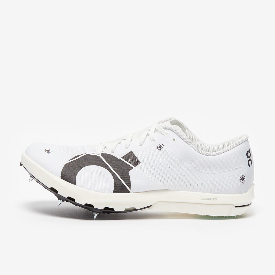 On Cloudspike 10000m - Undyed White/Mint - Mens Shoes