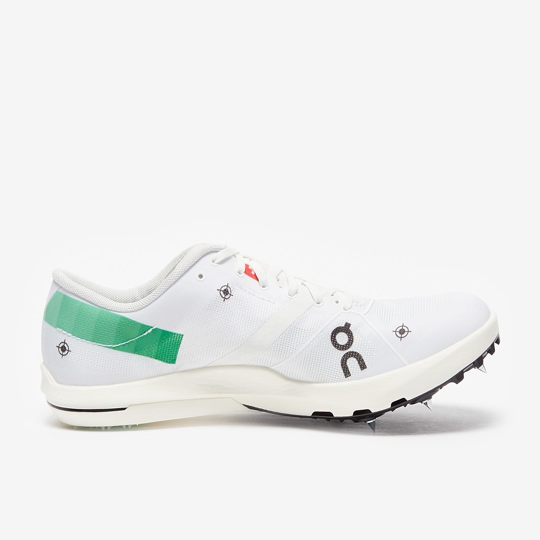 新品未使用On Cloudspike 10000m On Cloudspike 10000m - Undyed White/Mint - Mens Shoes