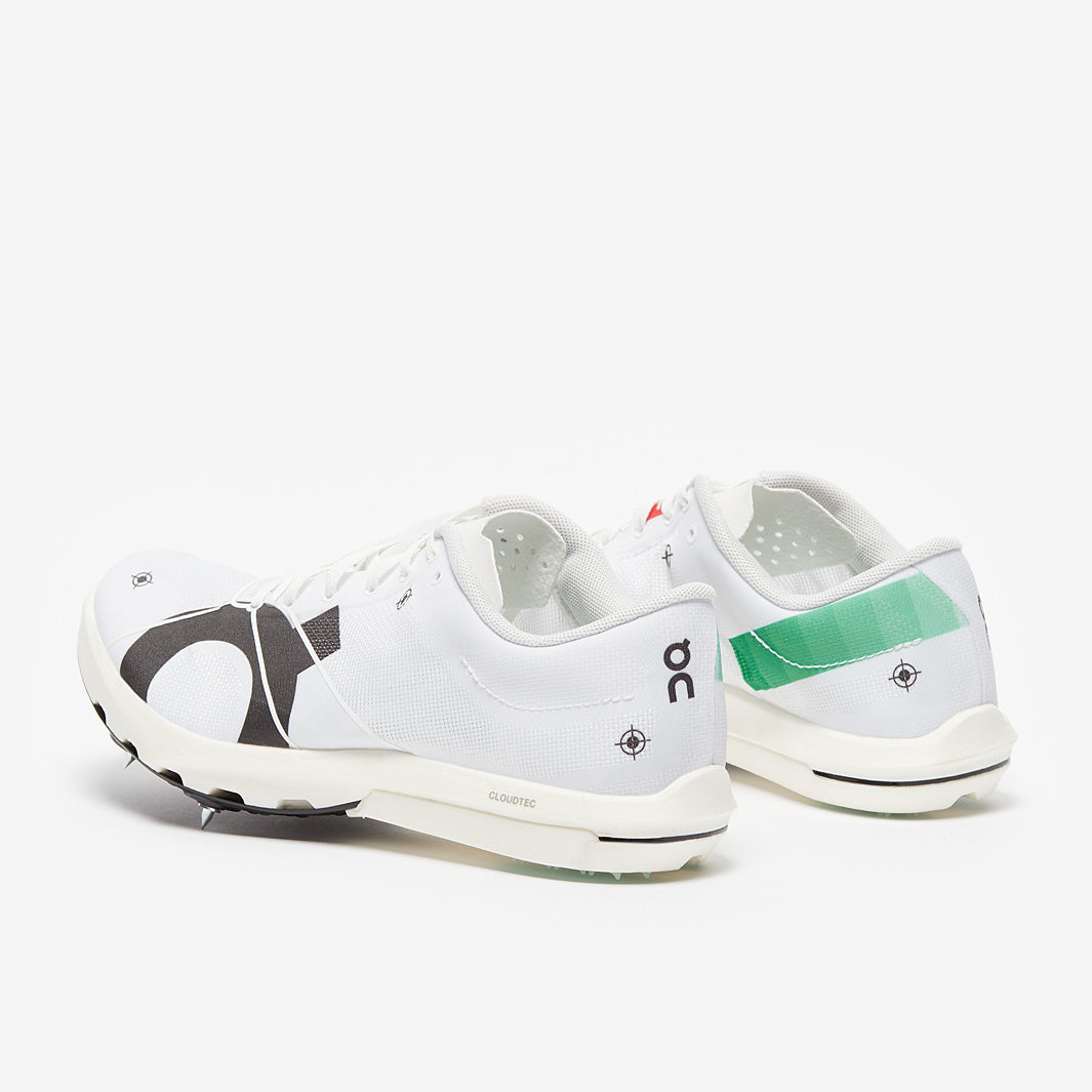 On Cloudspike 10000m - Undyed White/Mint - Mens Shoes