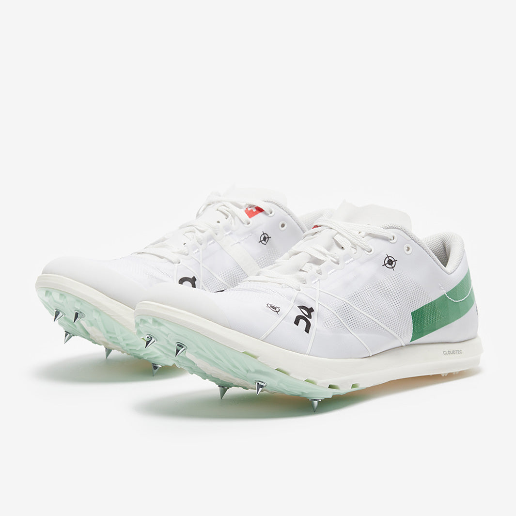 On Cloudspike 1500m - Undyed White/Mint - Mens Shoes