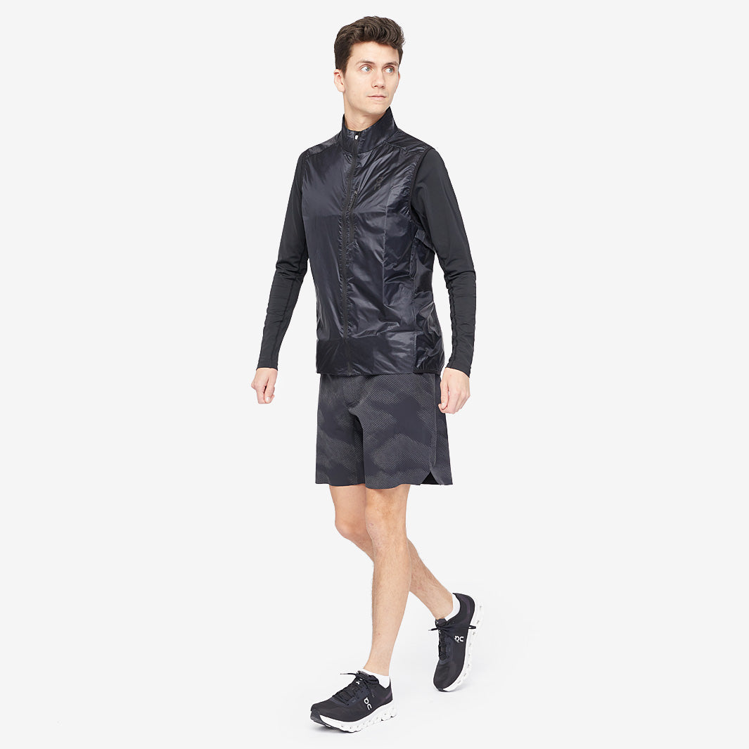 On Weather Vest - Black - Mens Clothing