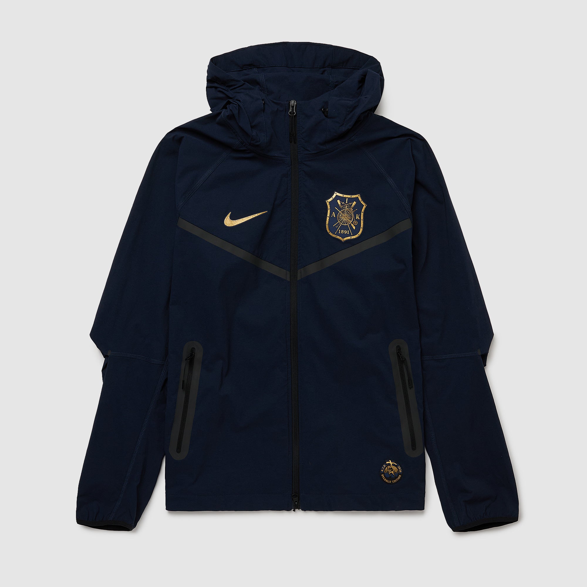 Nike AIK 2026 Overallt Edition Track Jacket - Black/White - Mens
