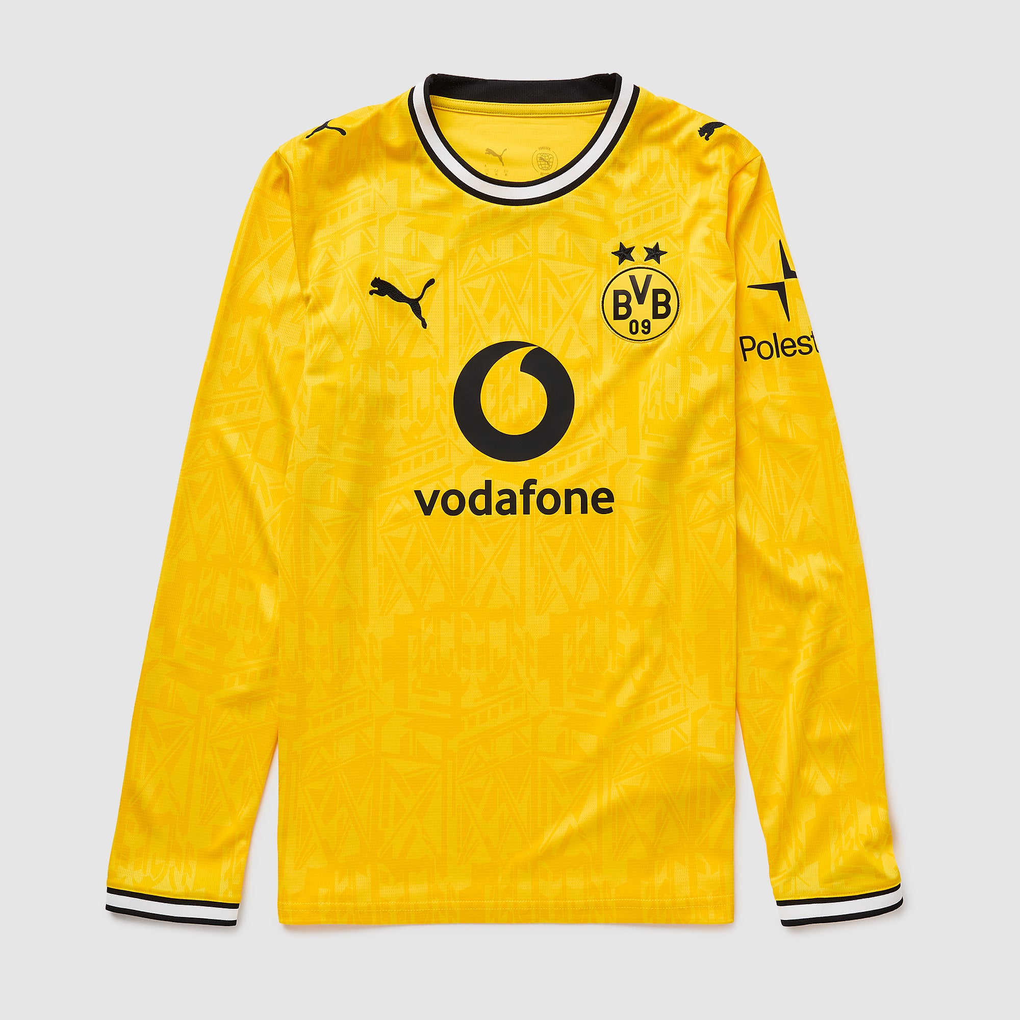 Puma Borussia Dortmund 26/27 Home LS Shirt - Faster Yellow/Puma Black -  Mens Replica
