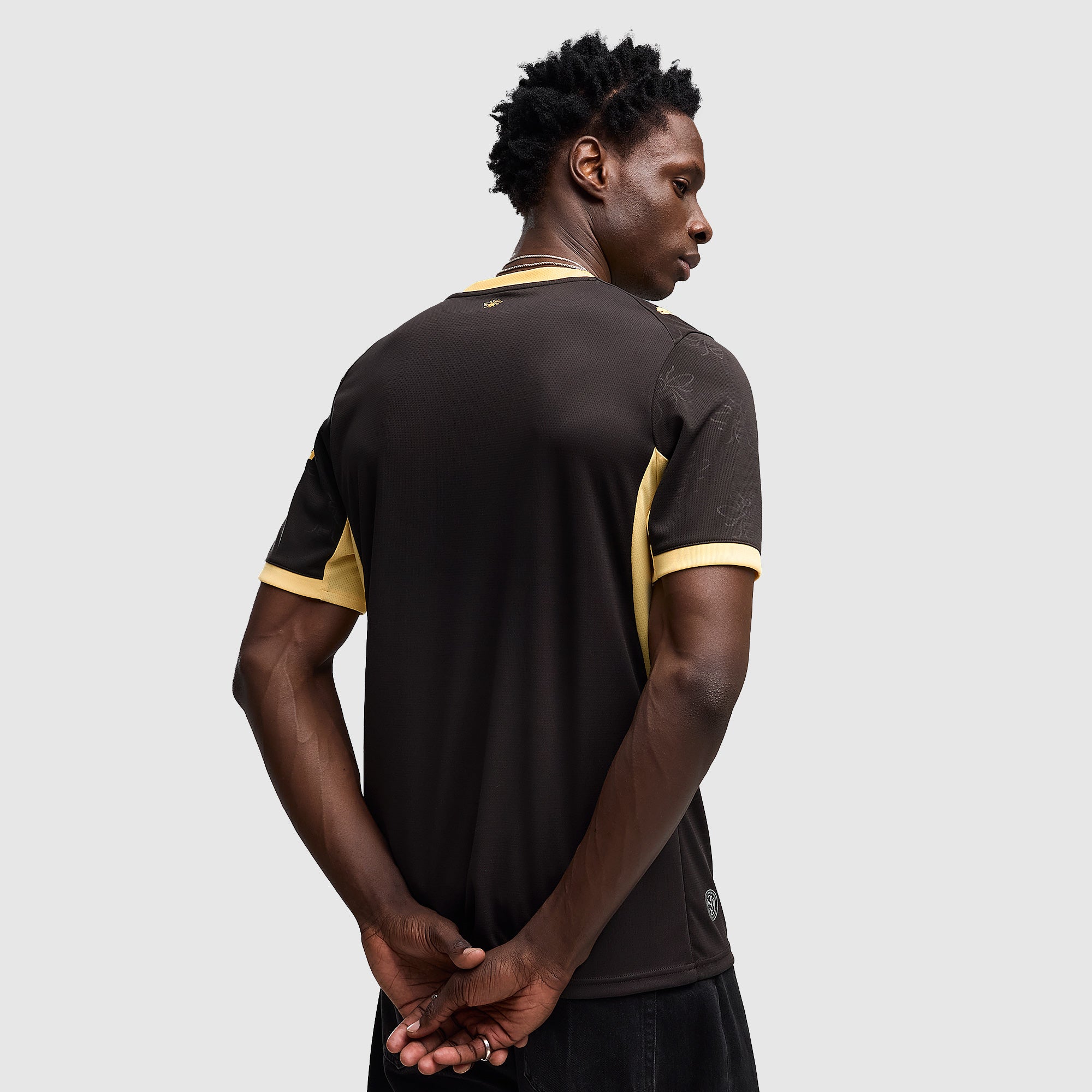 Puma Manchester City 26/27 Away Shirt - Puma Black/Flaxen - Mens