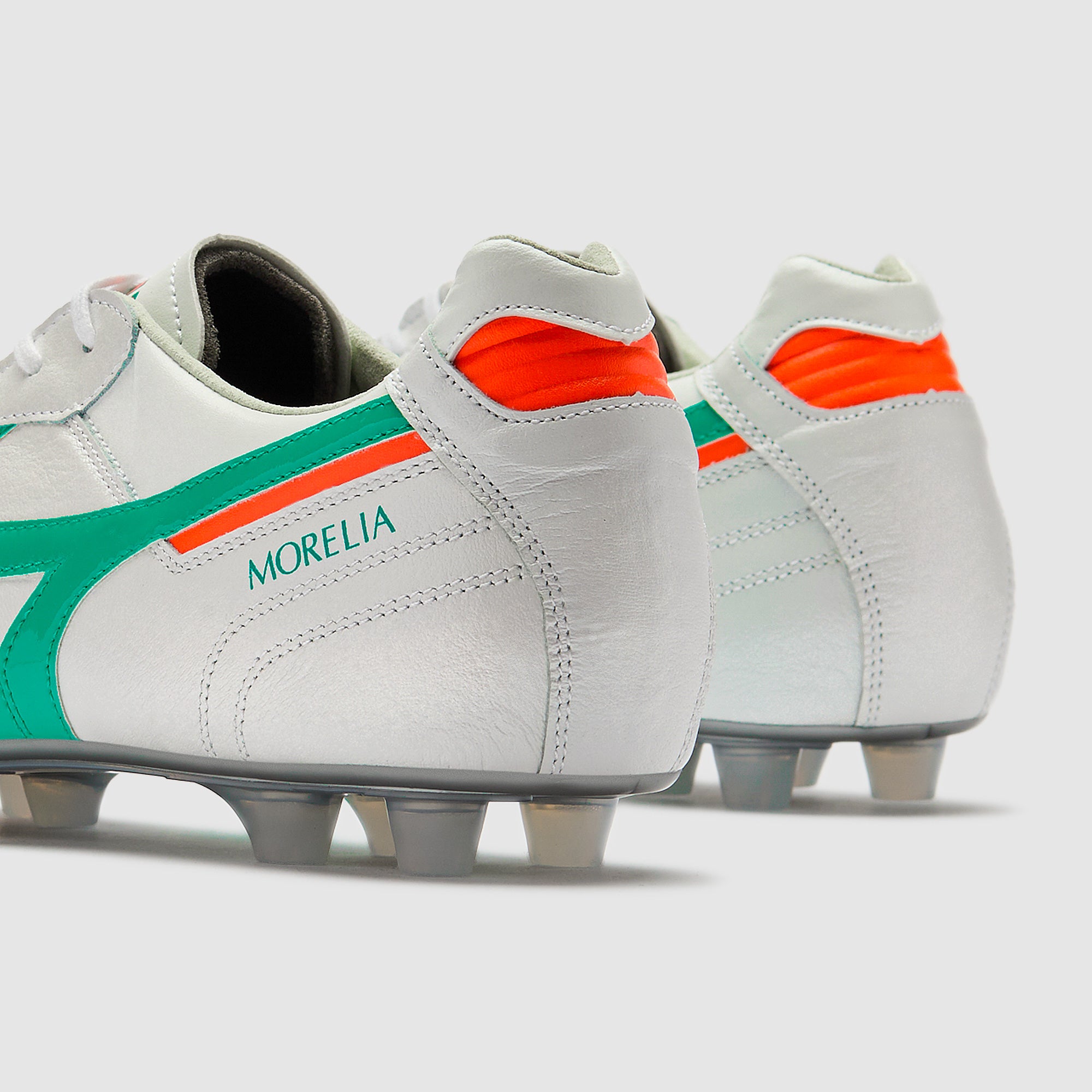 Mizuno Morelia II Made Indoor Japan Firm Ground - White/Arcadia