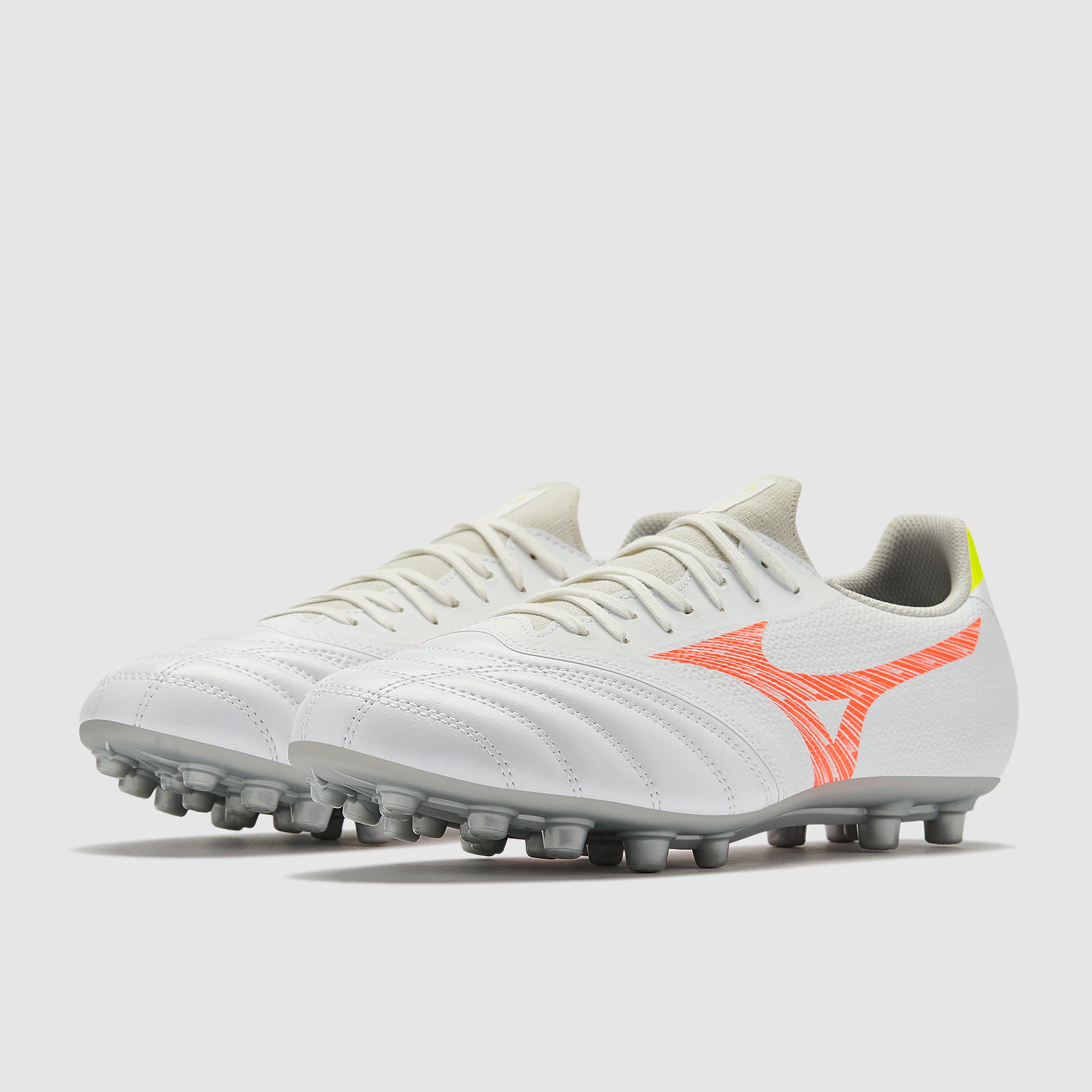 Mizuno Morelia Neo V Beta Select Artificial Grass - White/Lava