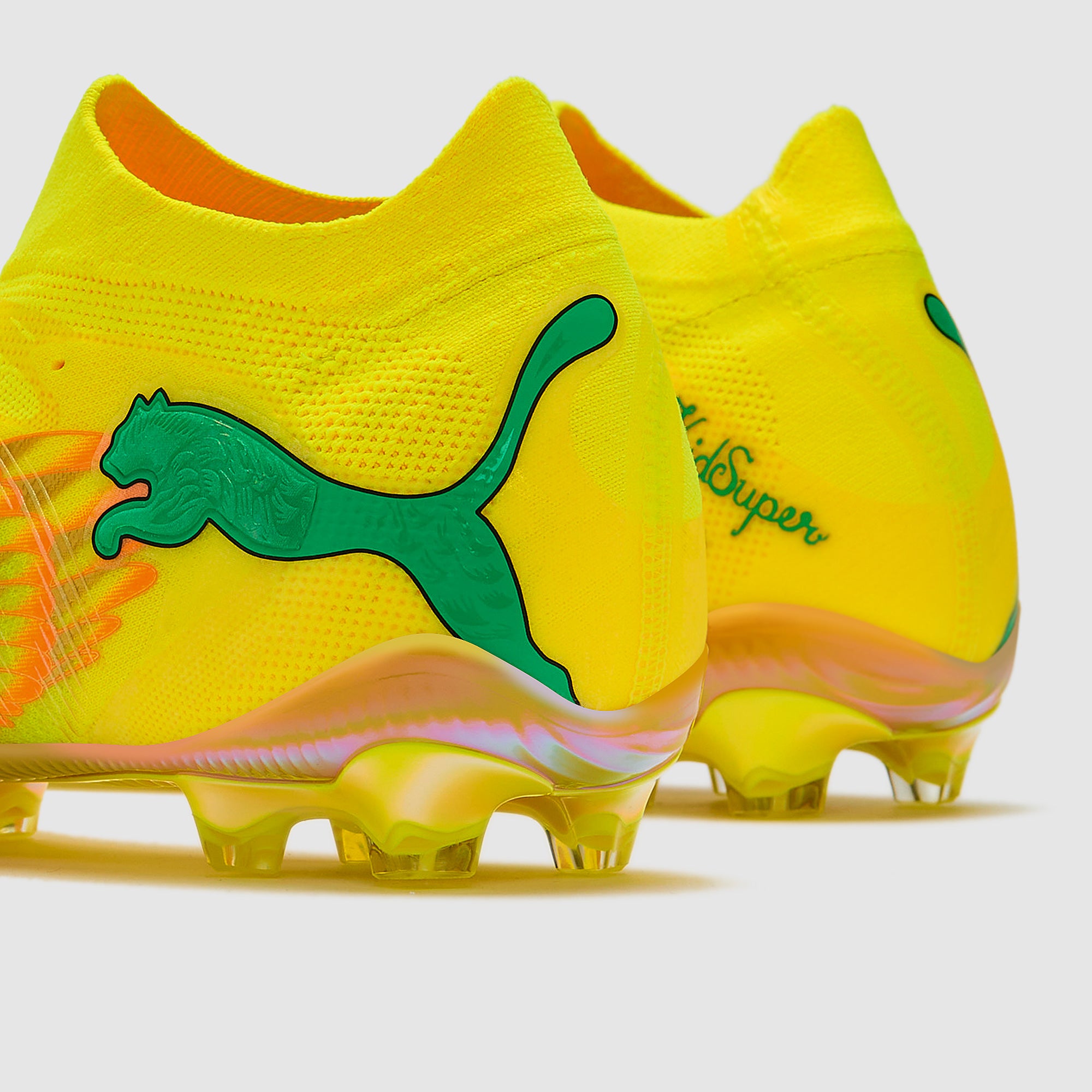 Puma Future 9 Ultimate KidSuper x Neymar Firm Ground - Lemon Crush