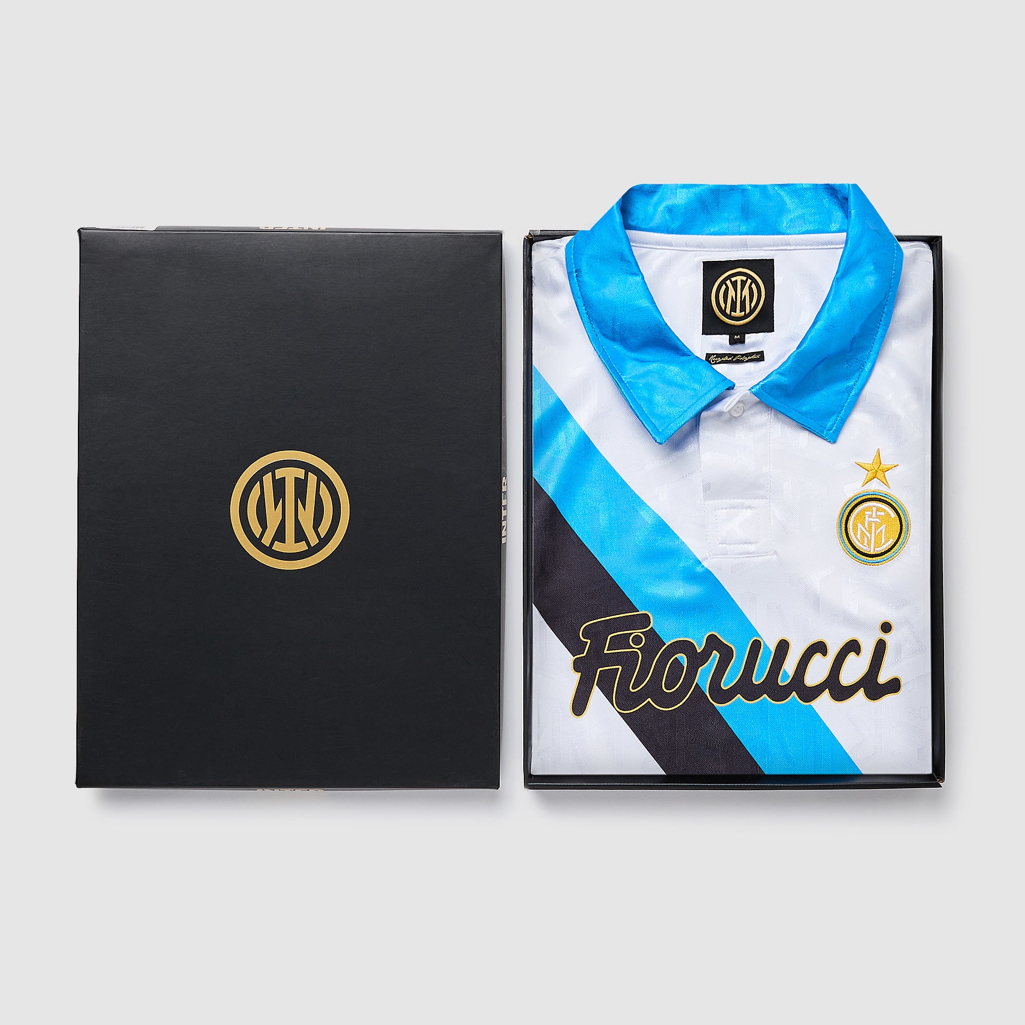 Copa Football Inter Milan 1993-94 Retro Away Shirt - White - Mens
