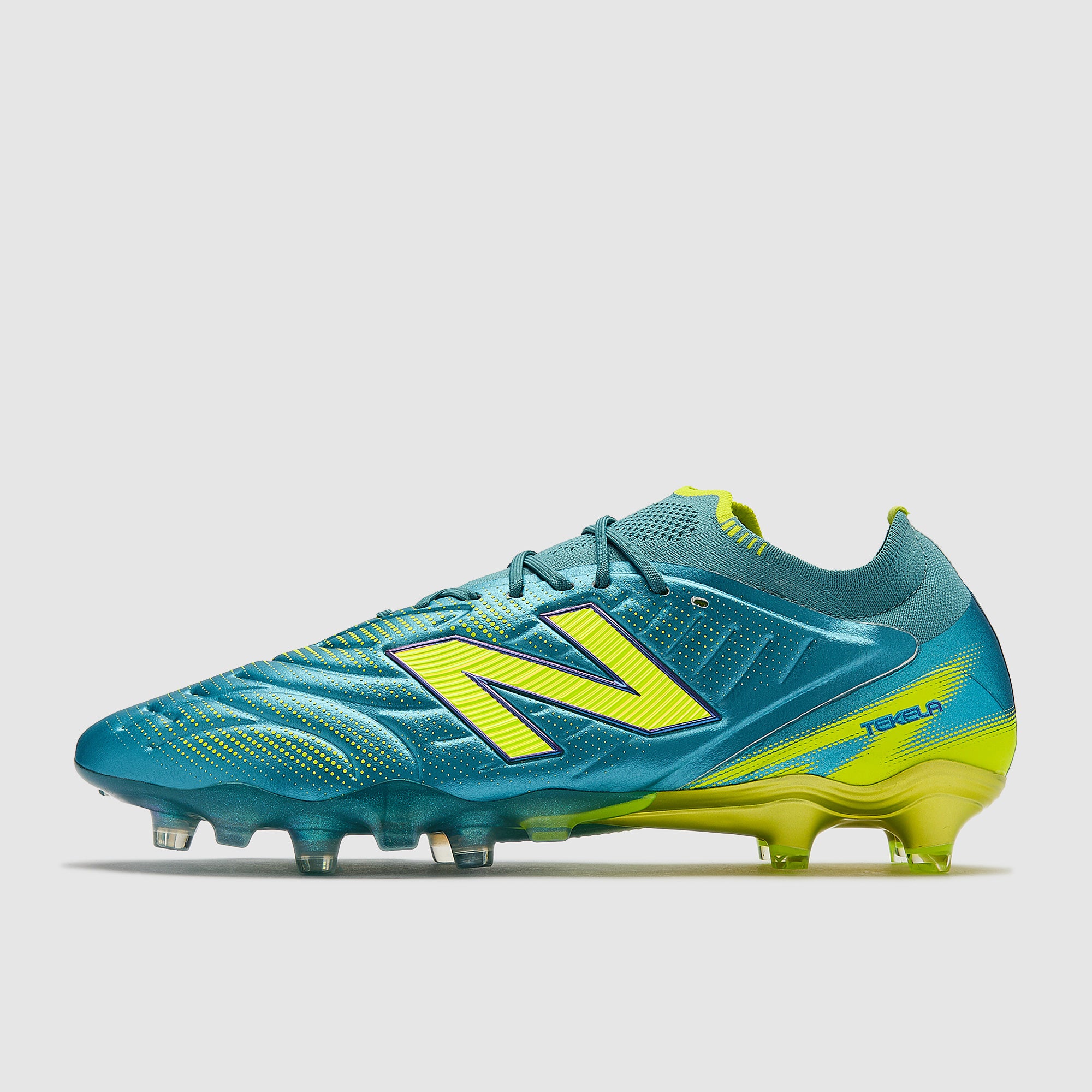 New Balance Tekela 5 Elite x Stone Island FG - Green - Adult Boots