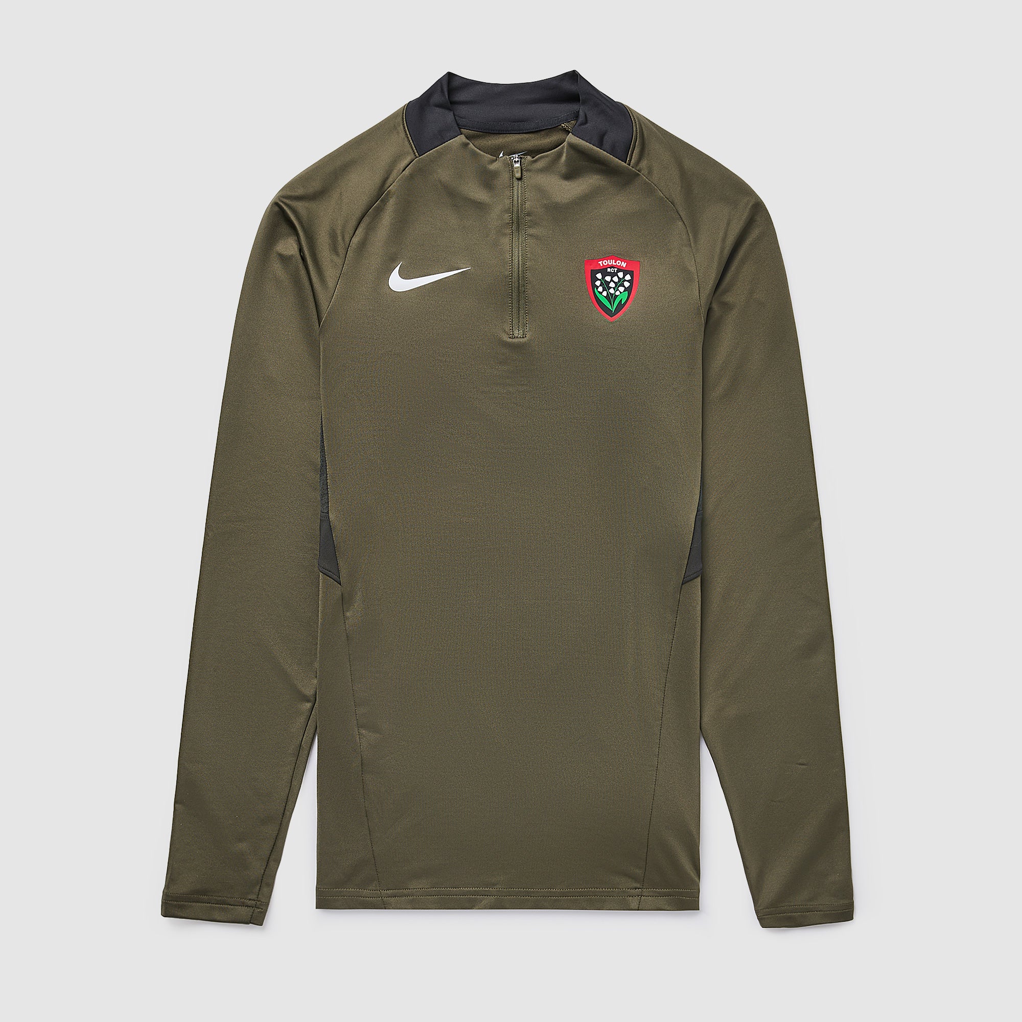 Nike RC Toulon 26/27 Training 1/4 Zip Top - Medium Oiive - Mens