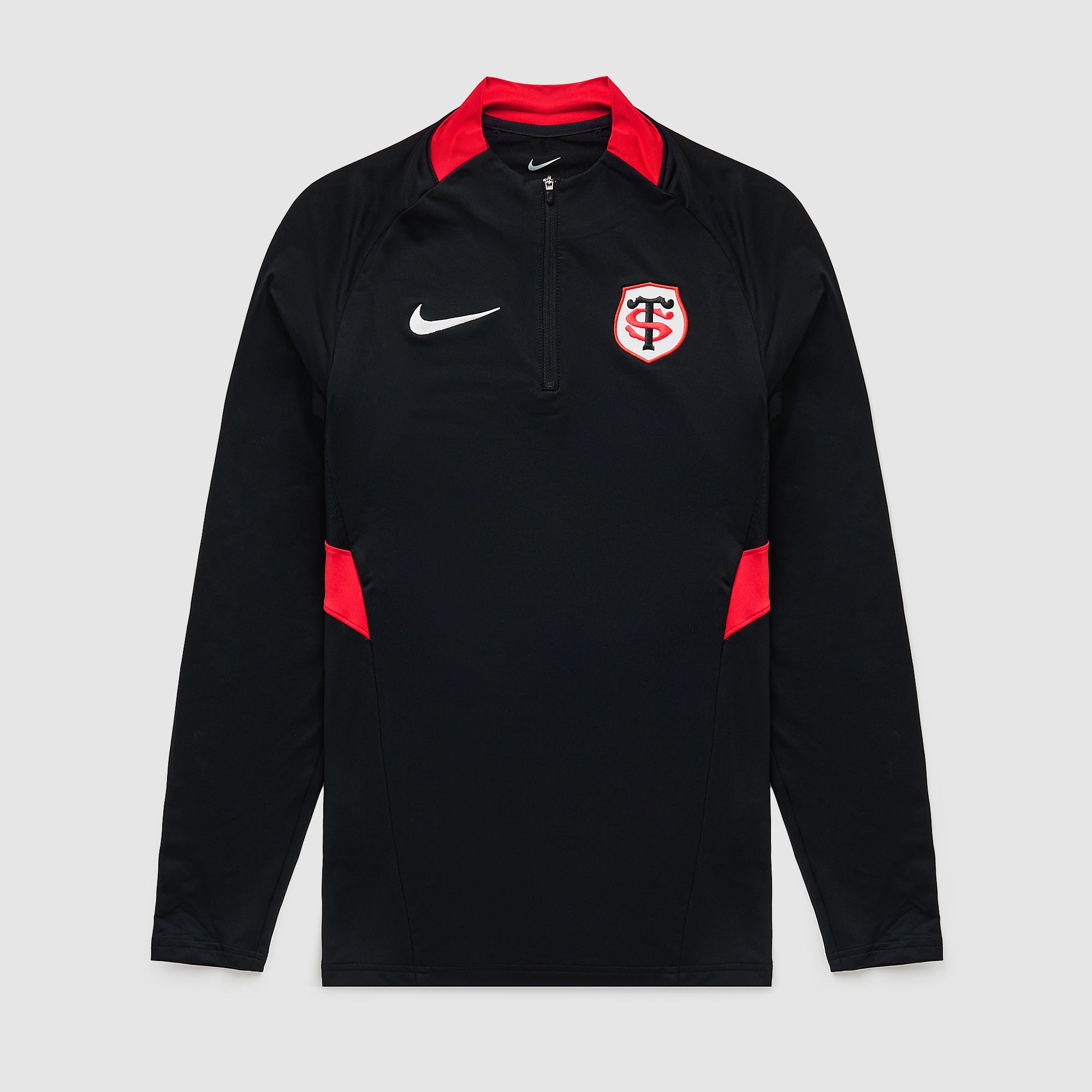 Nike Stade Toulousain 24/25 Training 1/4 Zip Top - Cool Grey