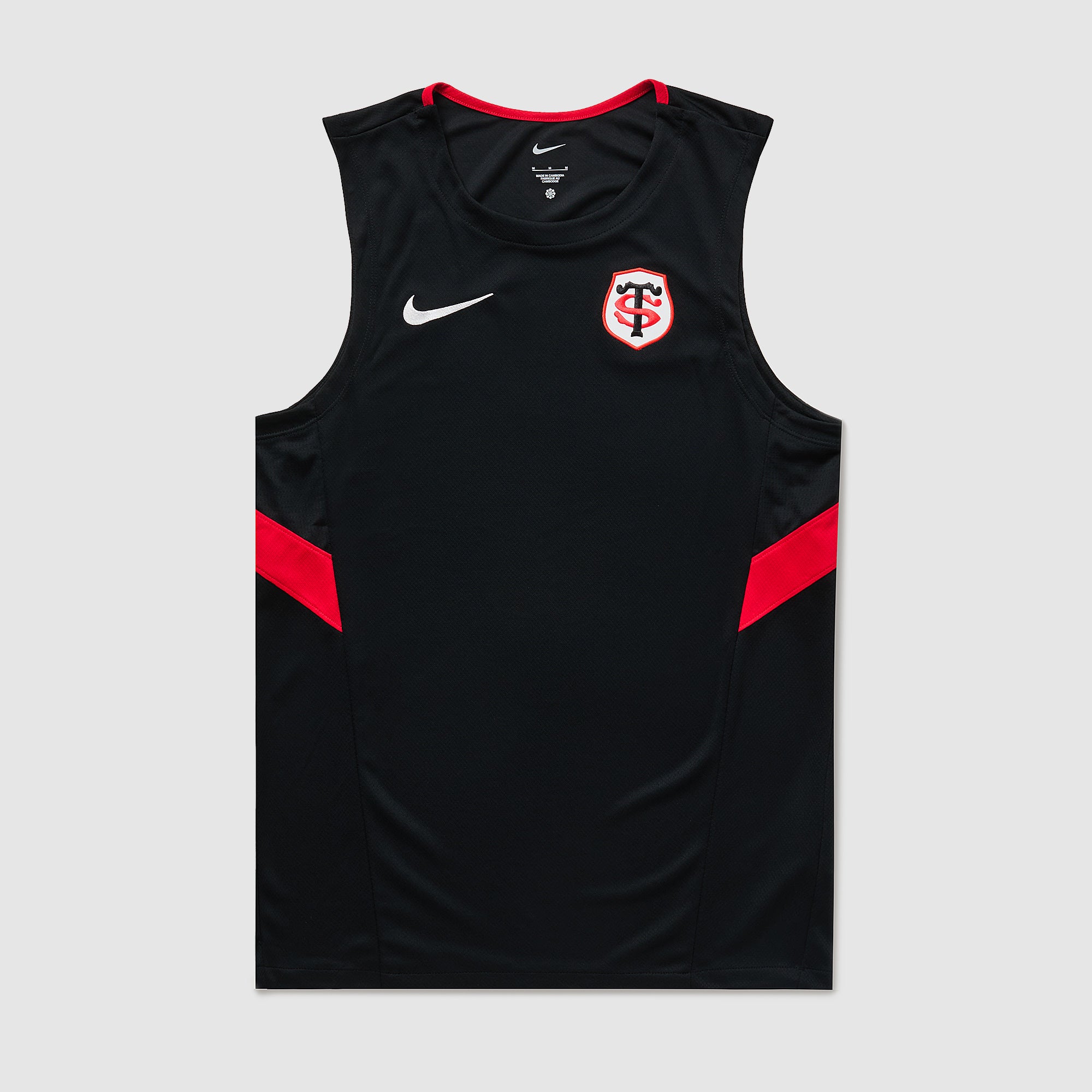 Nike Stade Toulousain 25/26 Training Singlet - Black/University