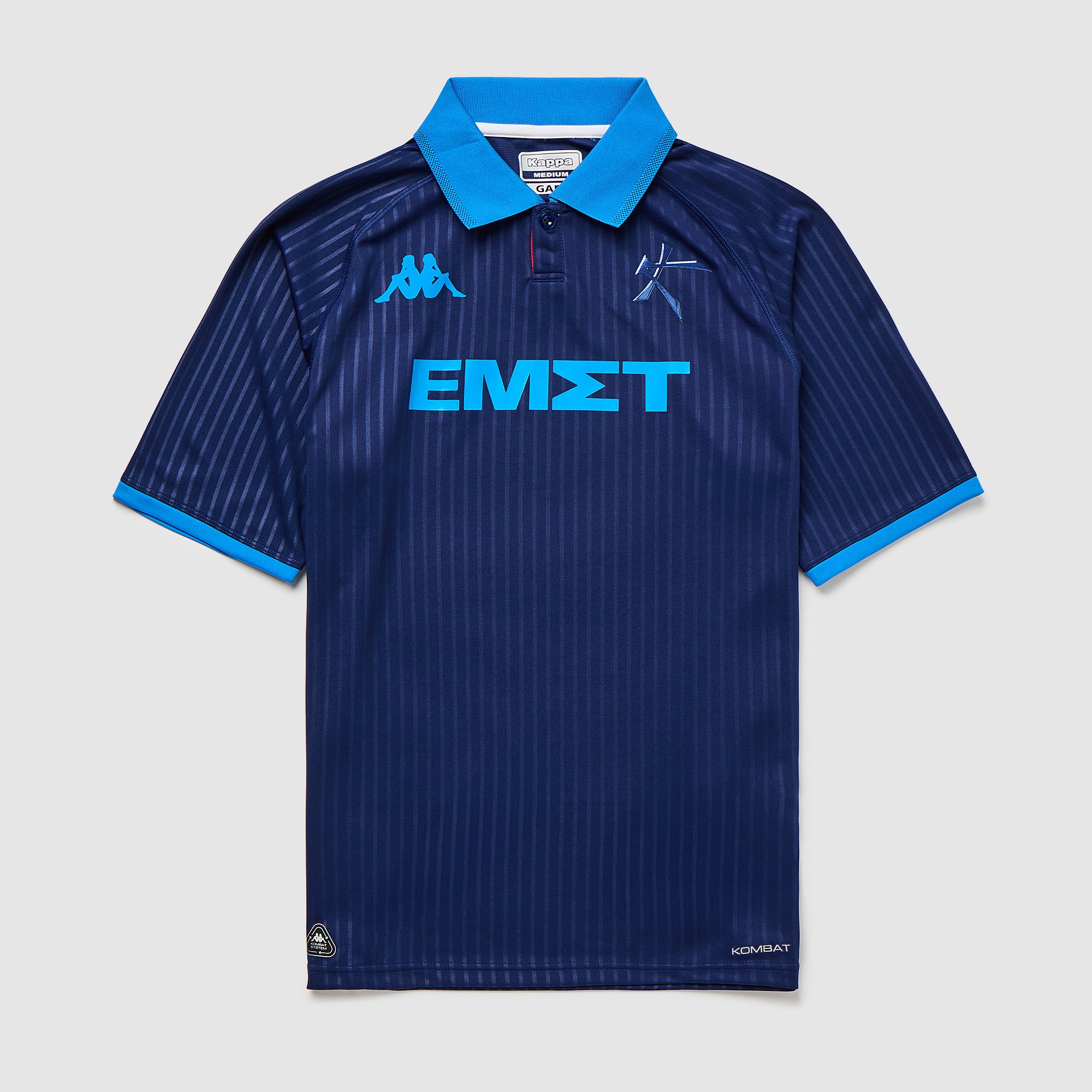 Kappa Athens Kallithea FC 25/26 Home Shirt - Blue - Mens Replica