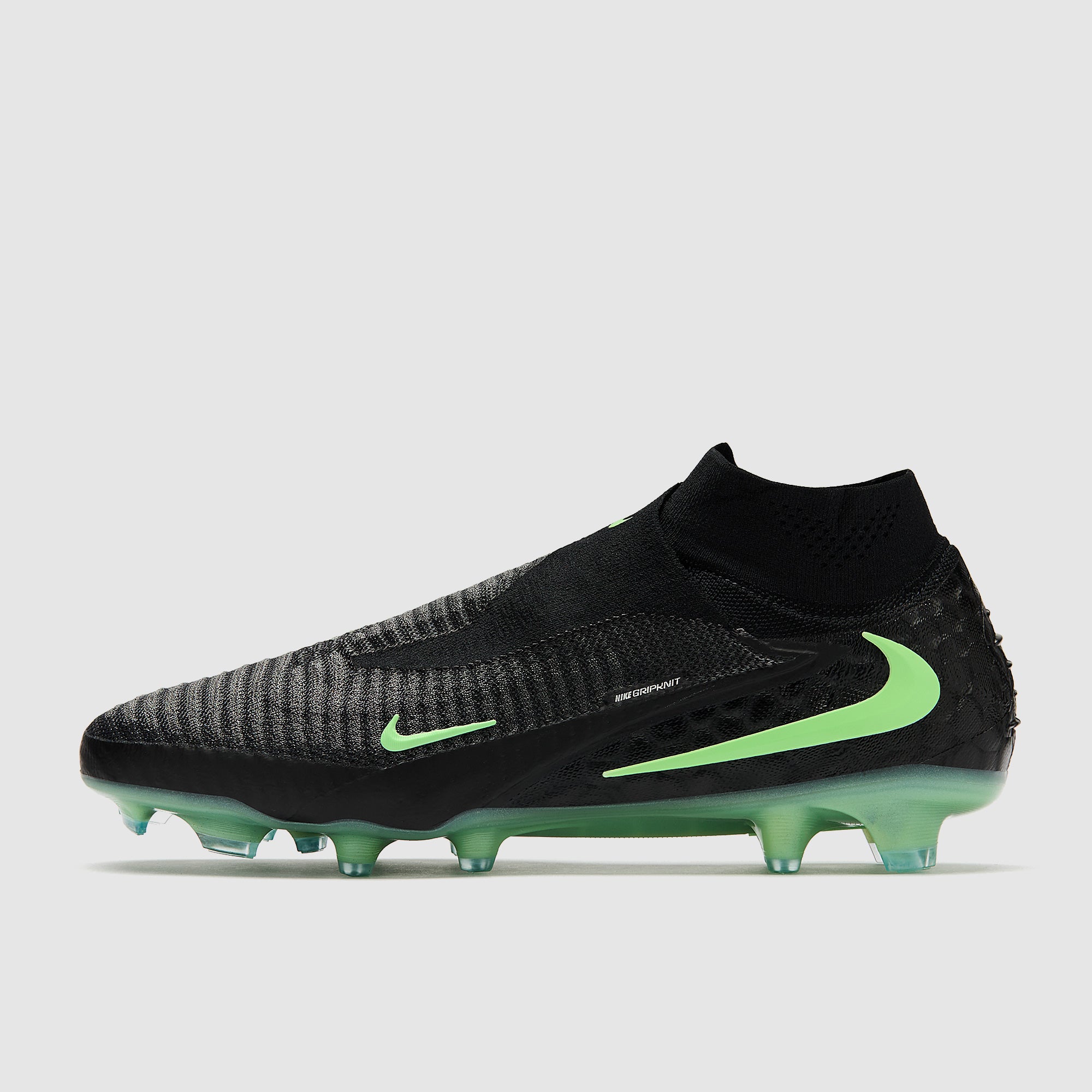 Nike Phantom 6 High Elite Firm Ground - Black/Illusion Green/Black